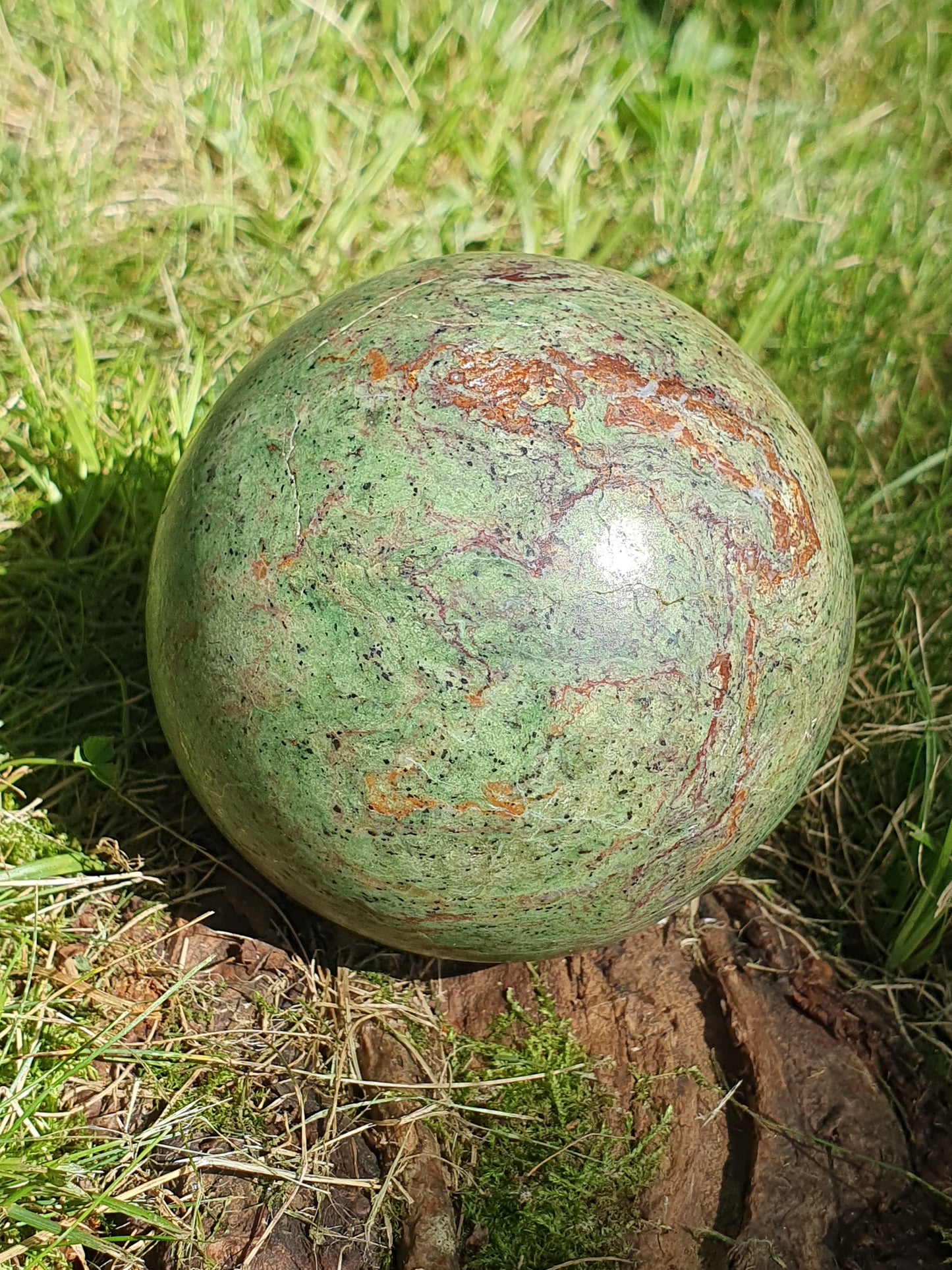 Sphère Chrysoprase