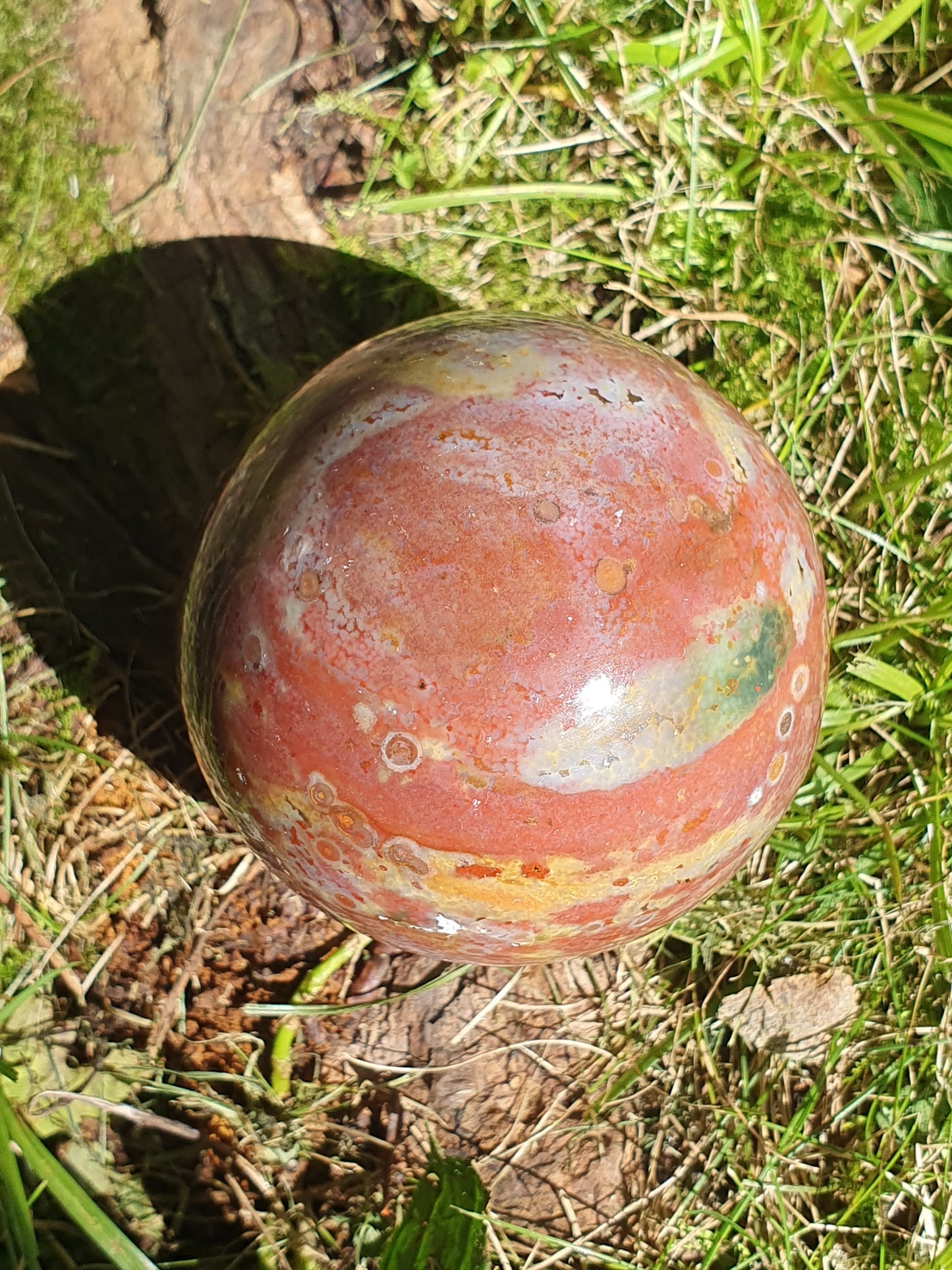 Sphère Agate indienne