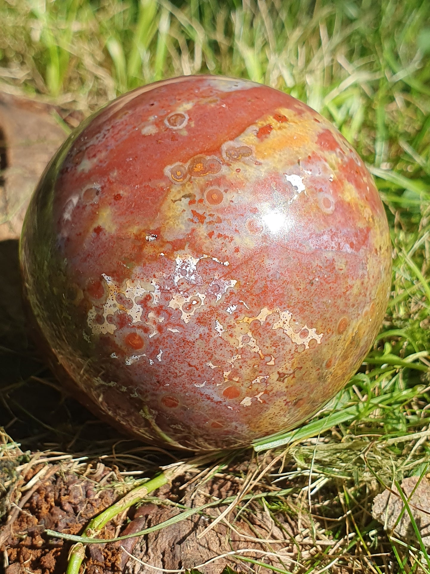 Sphère Agate indienne