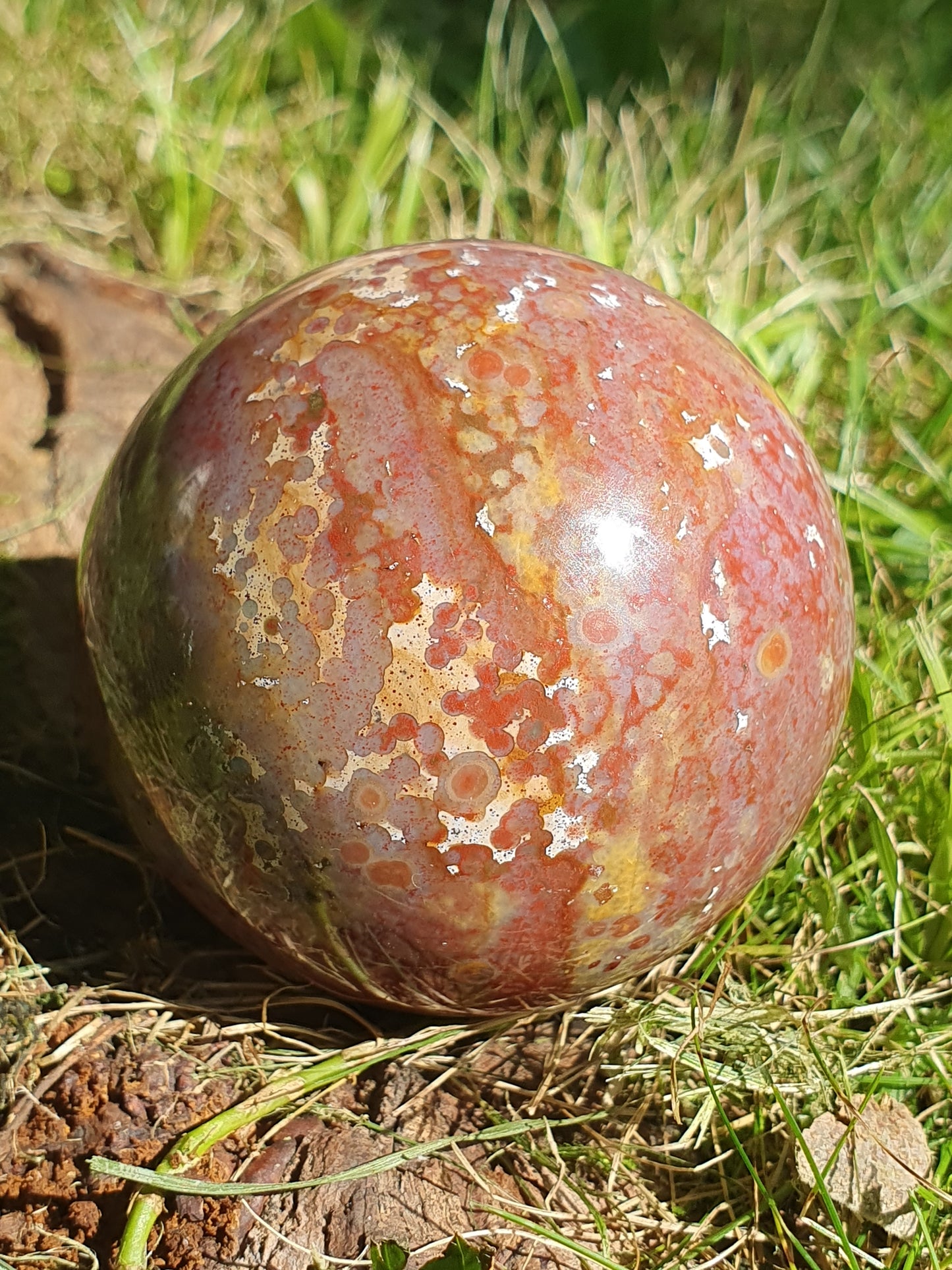 Sphère Agate indienne