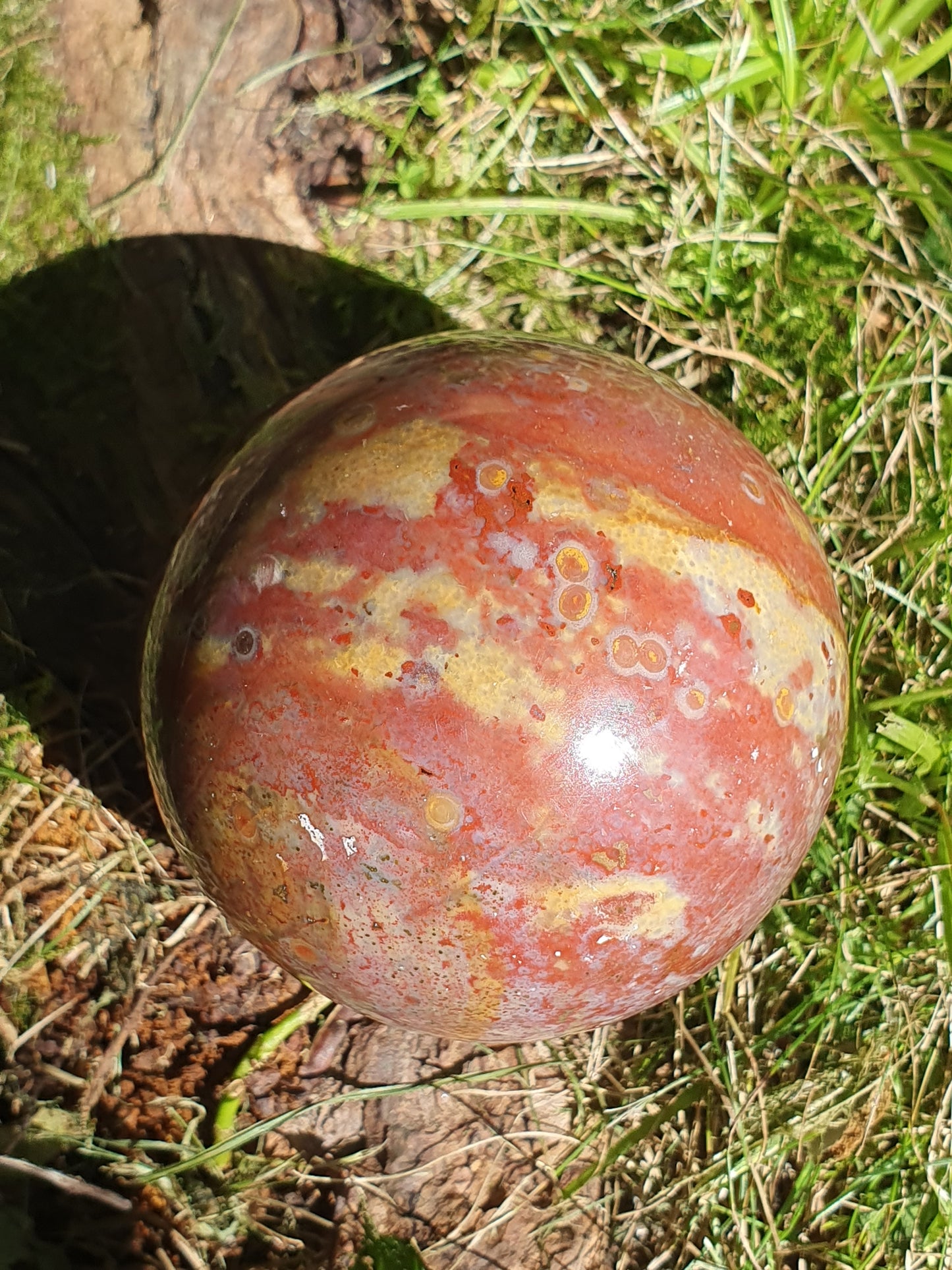 Sphère Agate indienne
