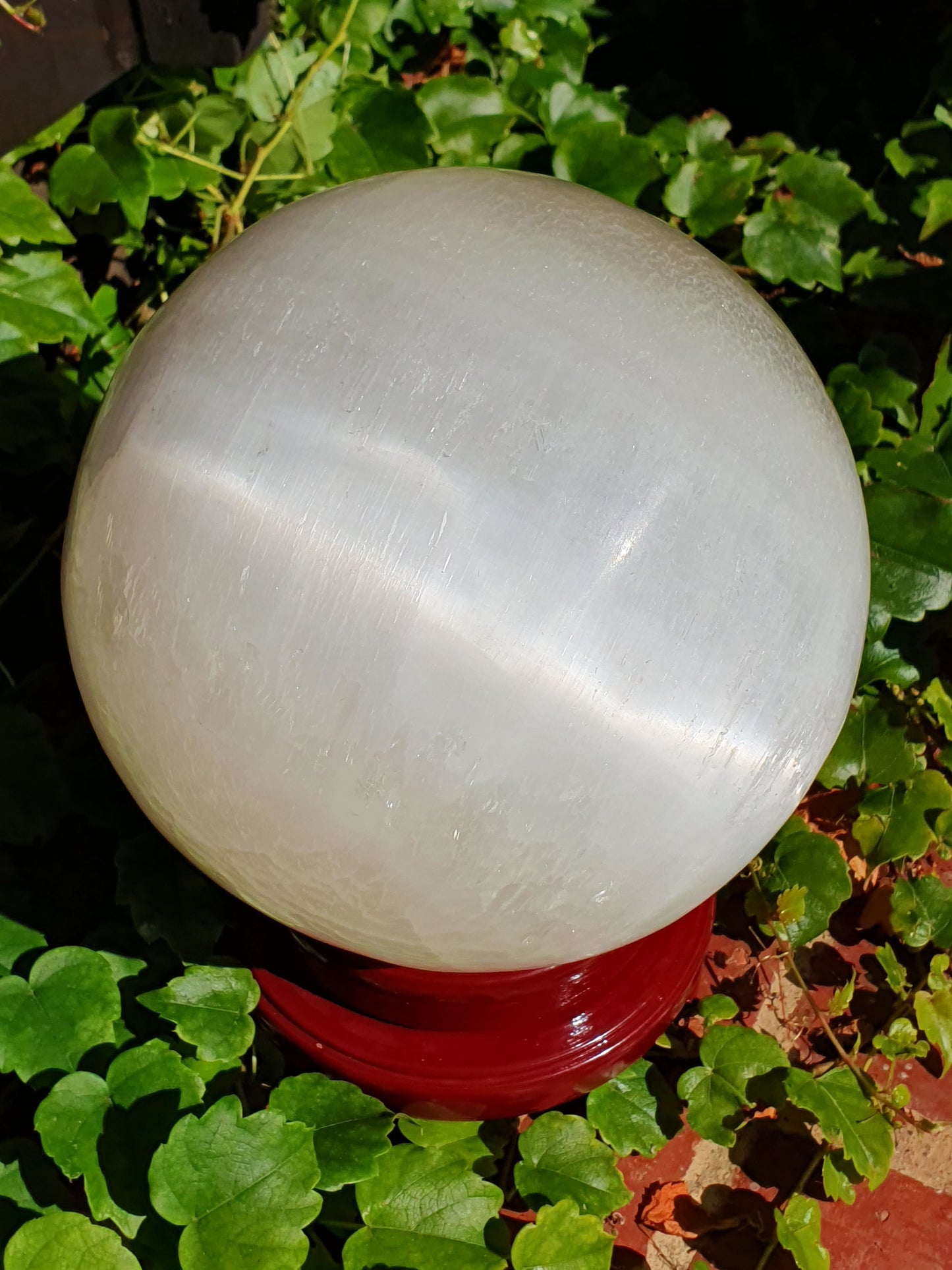 Sphère de Gyspe fibreux (Sélénite) 7,190kg