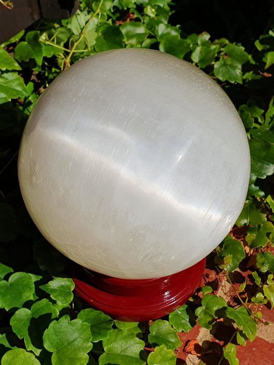 Sphère de Gyspe fibreux (Sélénite) 7,190kg
