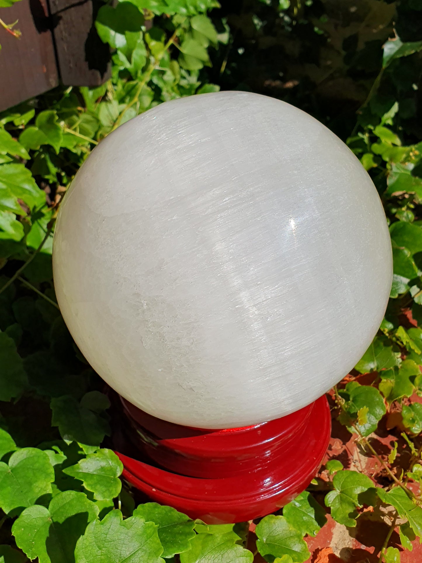 Sphère de Gyspe fibreux (Sélénite) 4,960kg