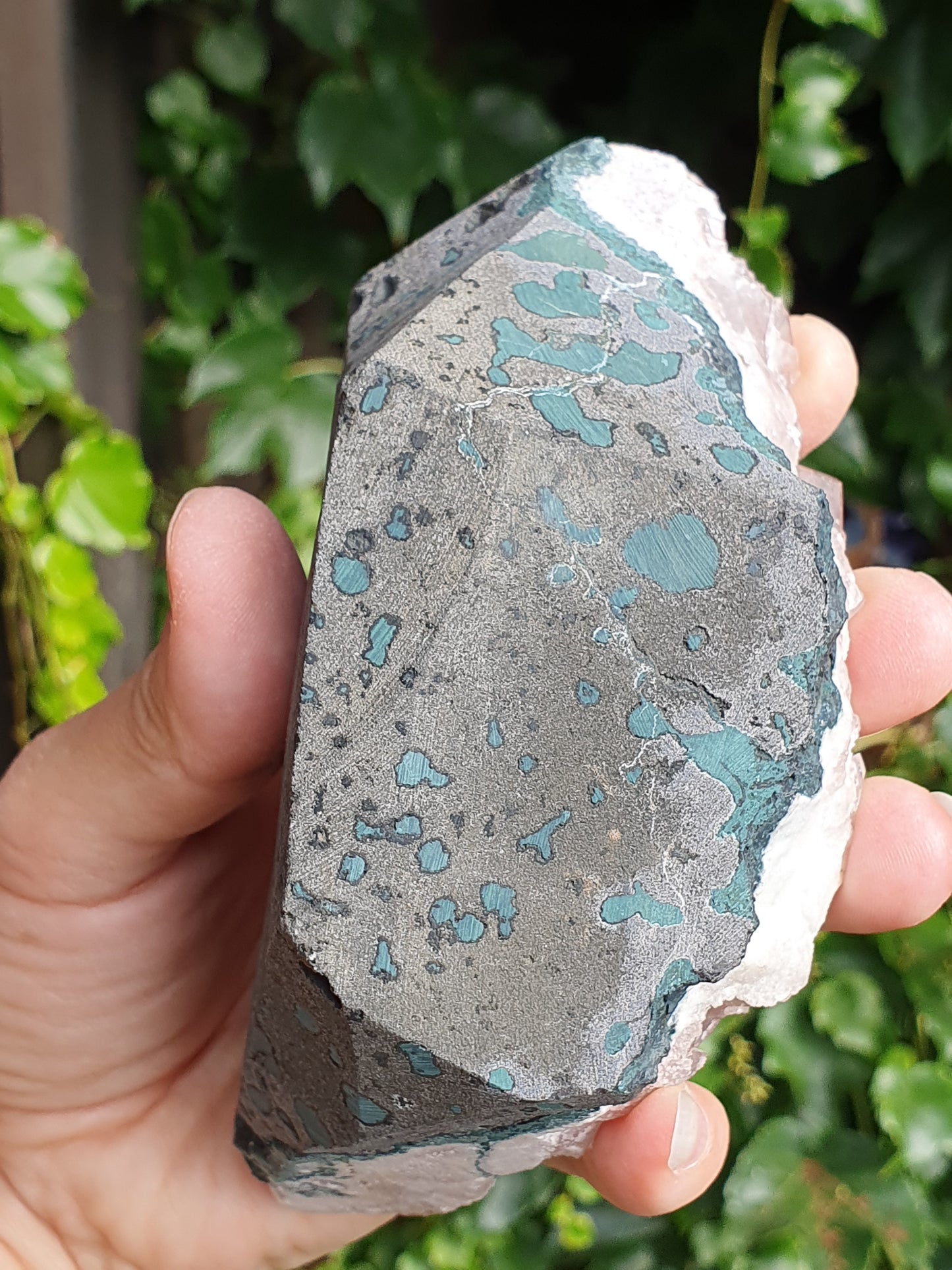 Apophyllite sur Heulandite rose