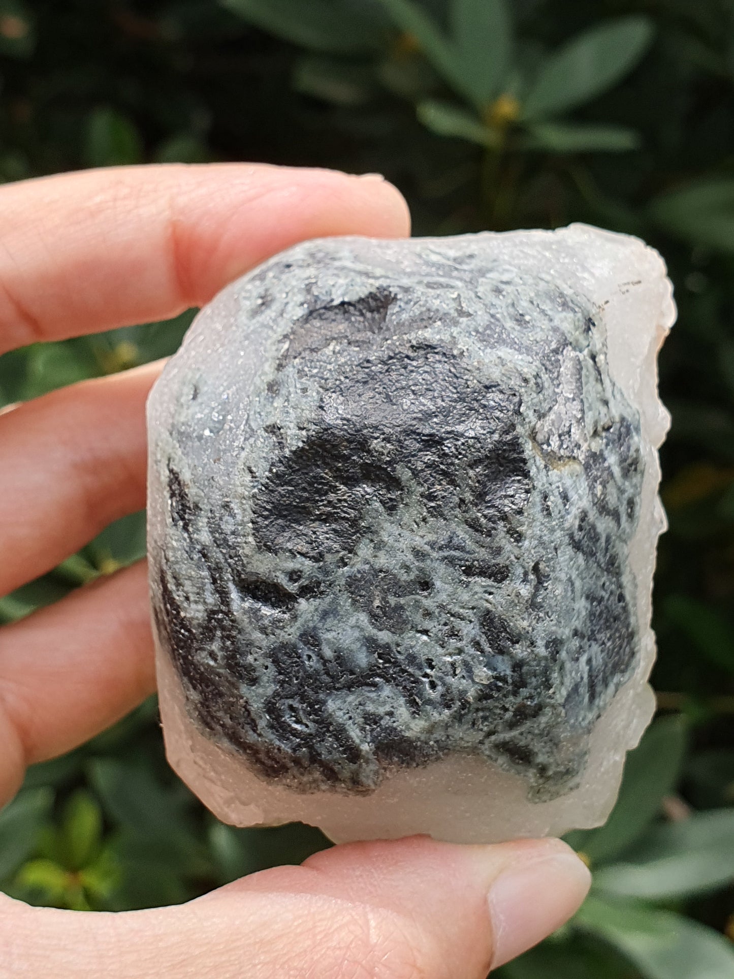 Apophyllite et stilbite sur Calcédoine A7