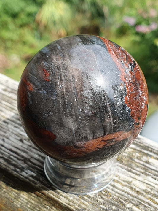 Sphère Bois fossile B2