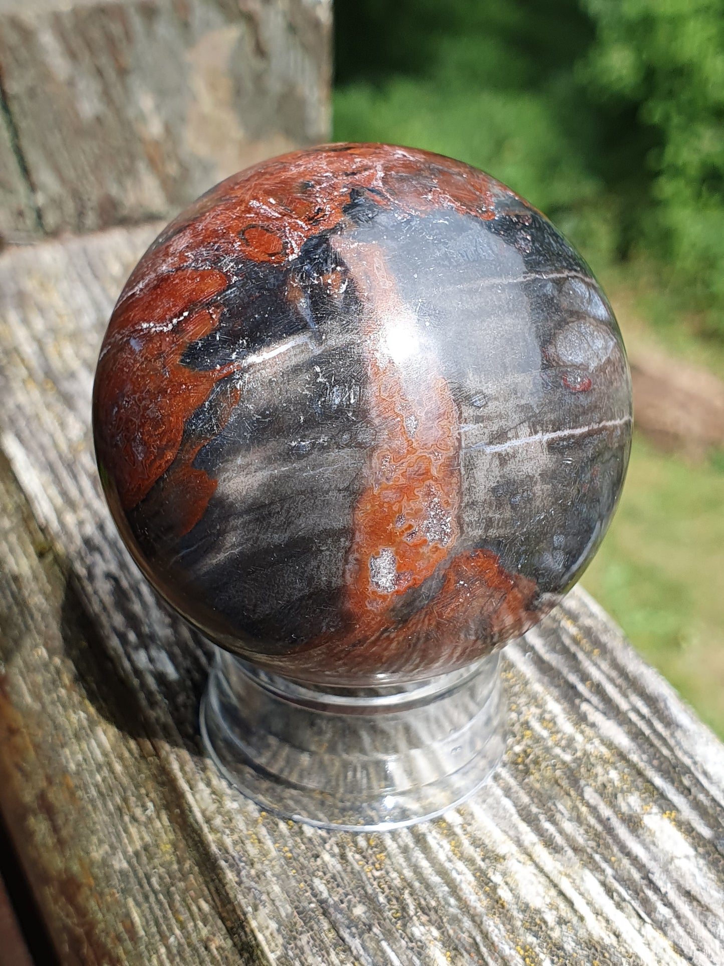 Sphère Bois fossile B2