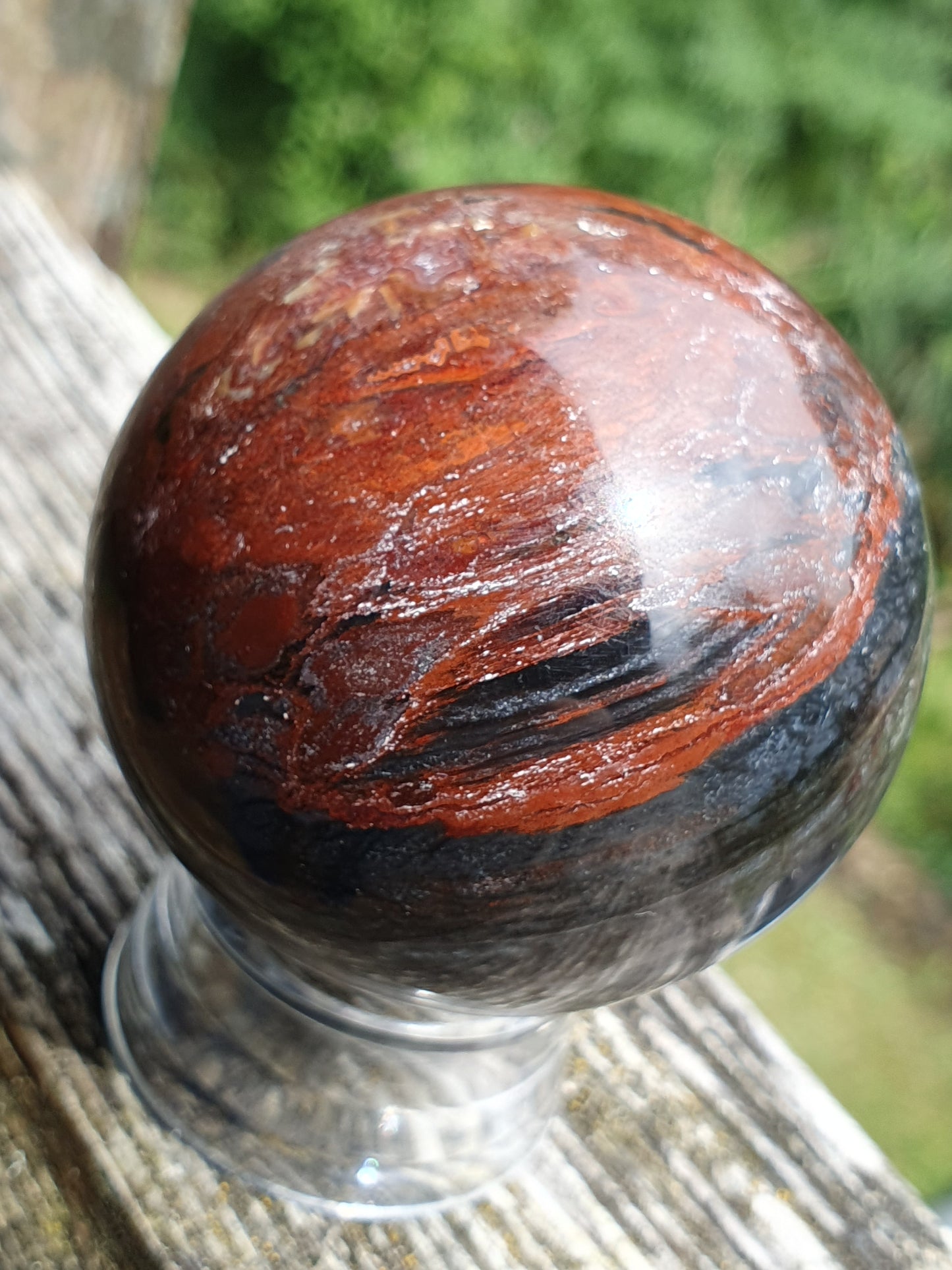 Sphère Bois fossile B2