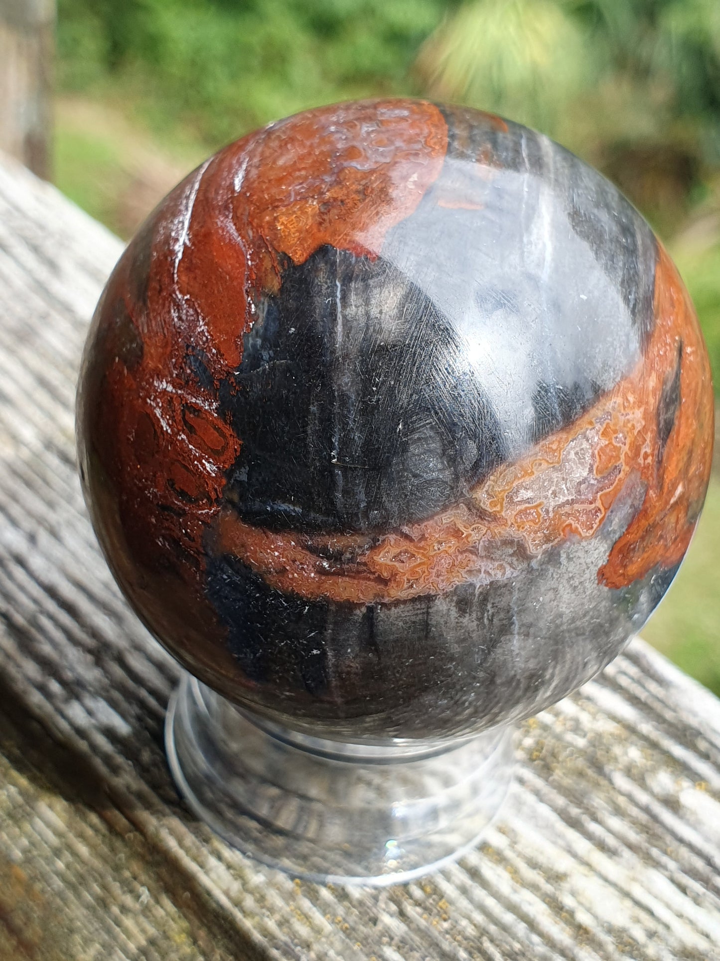 Sphère Bois fossile B2