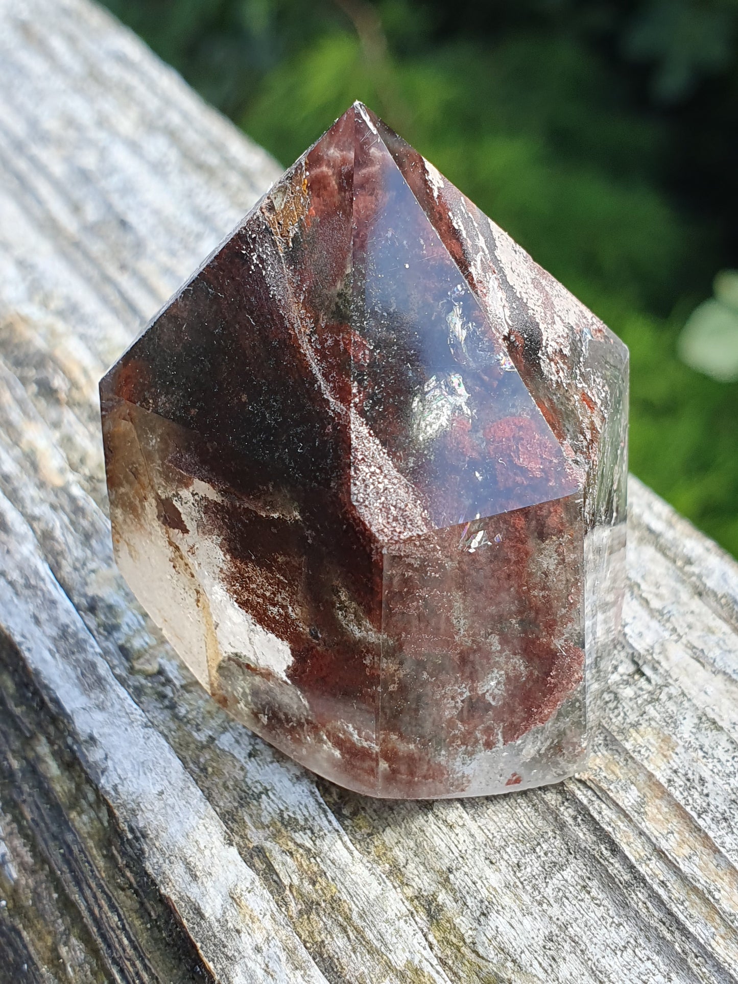 Pointe Quartz Chlorite B (Lodolite)