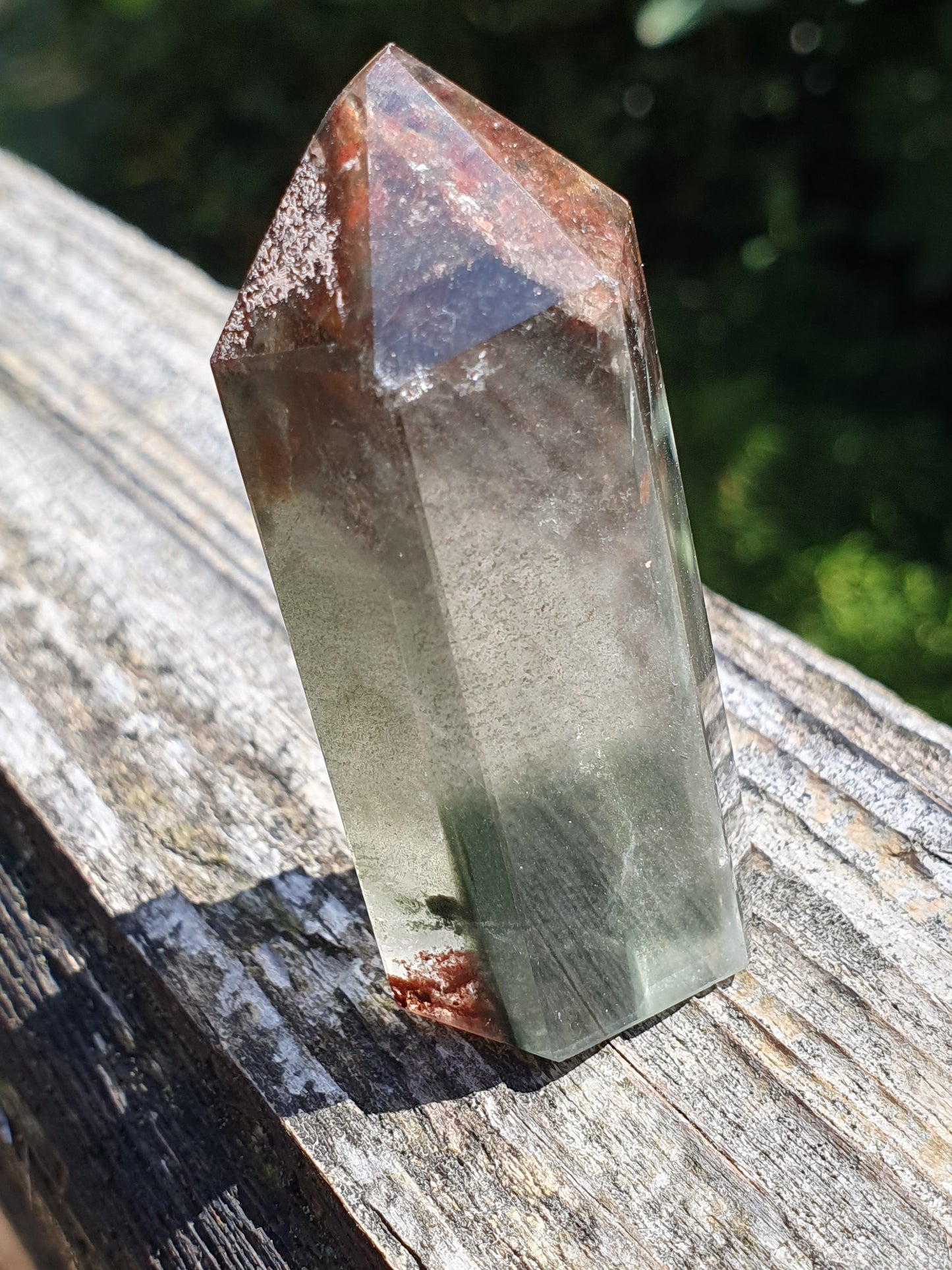 Pointe Quartz Chlorite F (Lodolite)