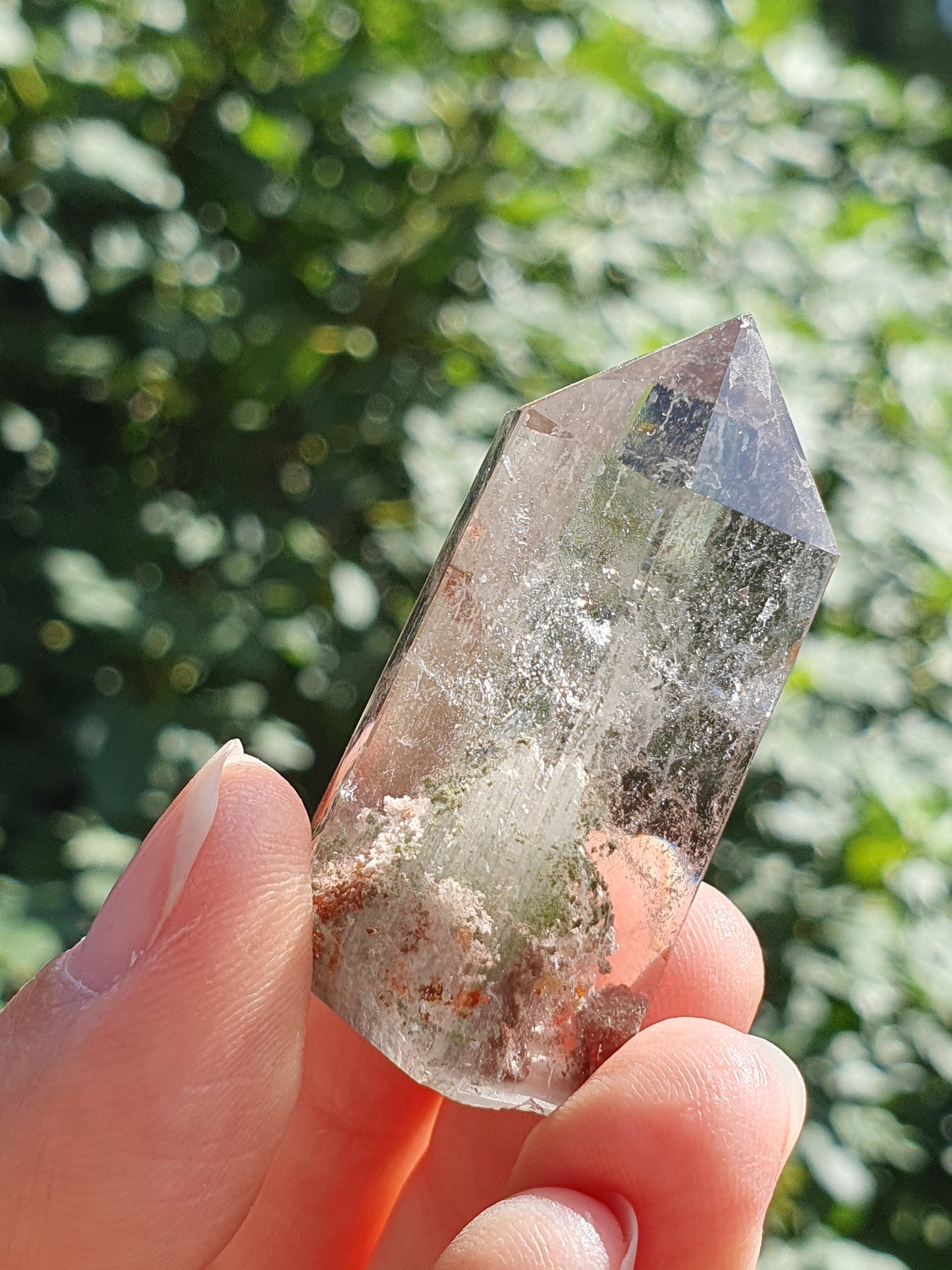 Pointe Quartz Chlorite I (Lodolite)