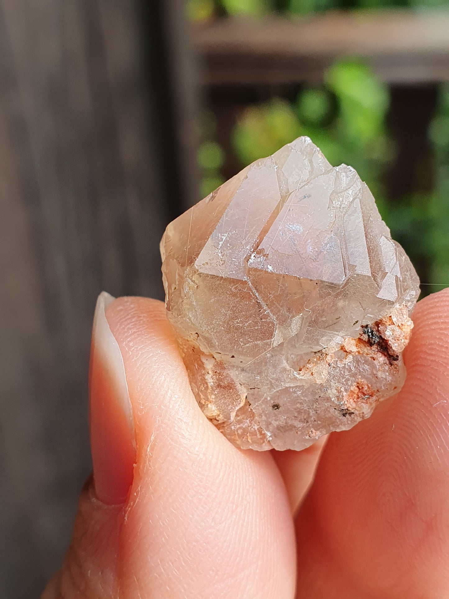 Quartz inclusions rutile et tourmaline noire (à choisir)