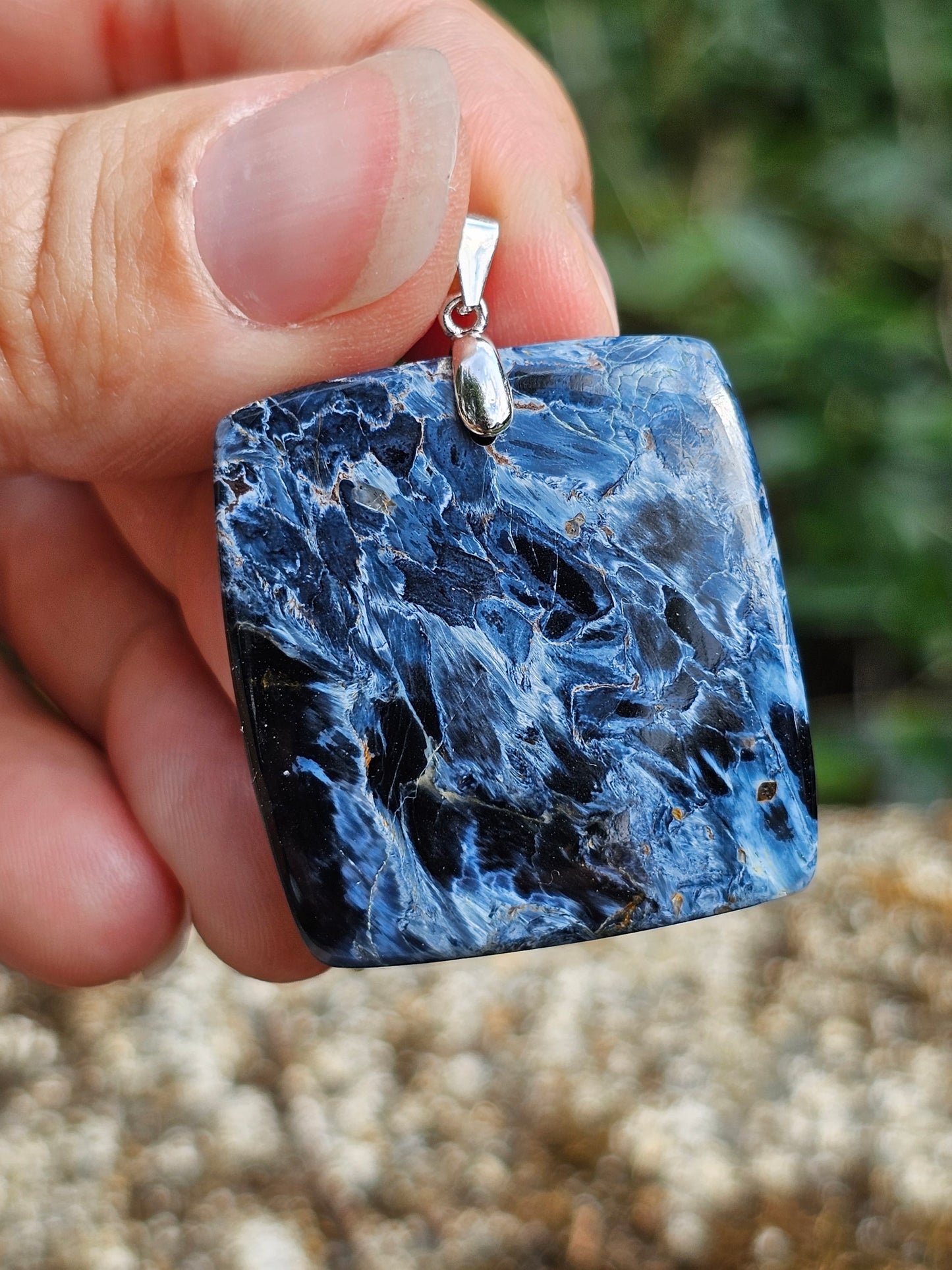 Pendentif Piertersite carré