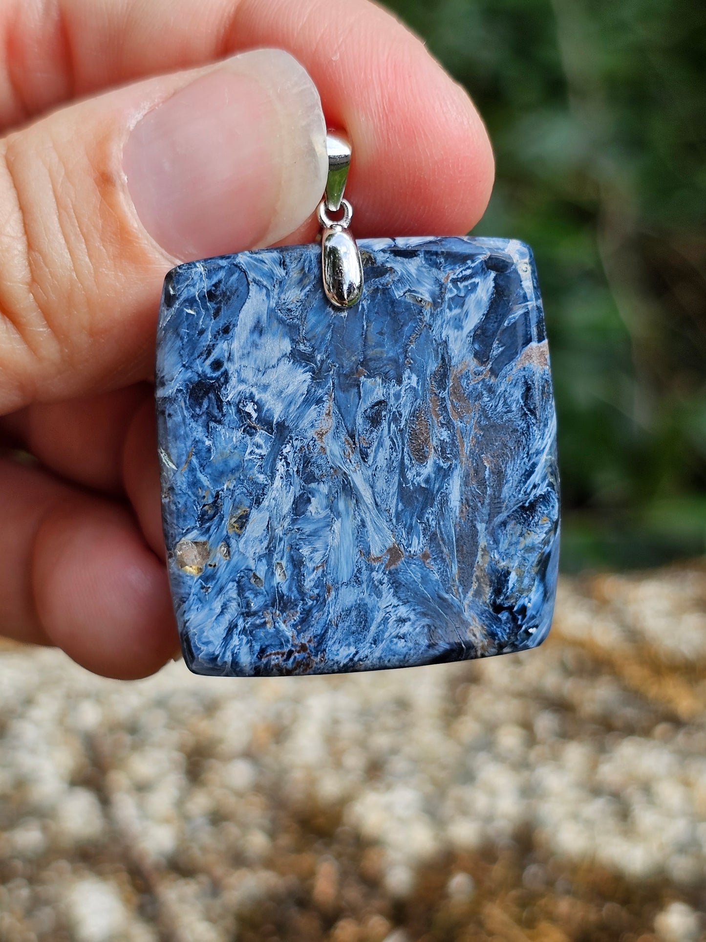 Pendentif Piertersite carré