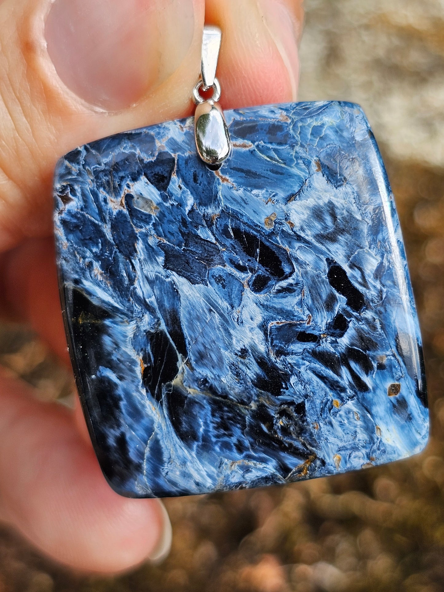 Pendentif Piertersite carré