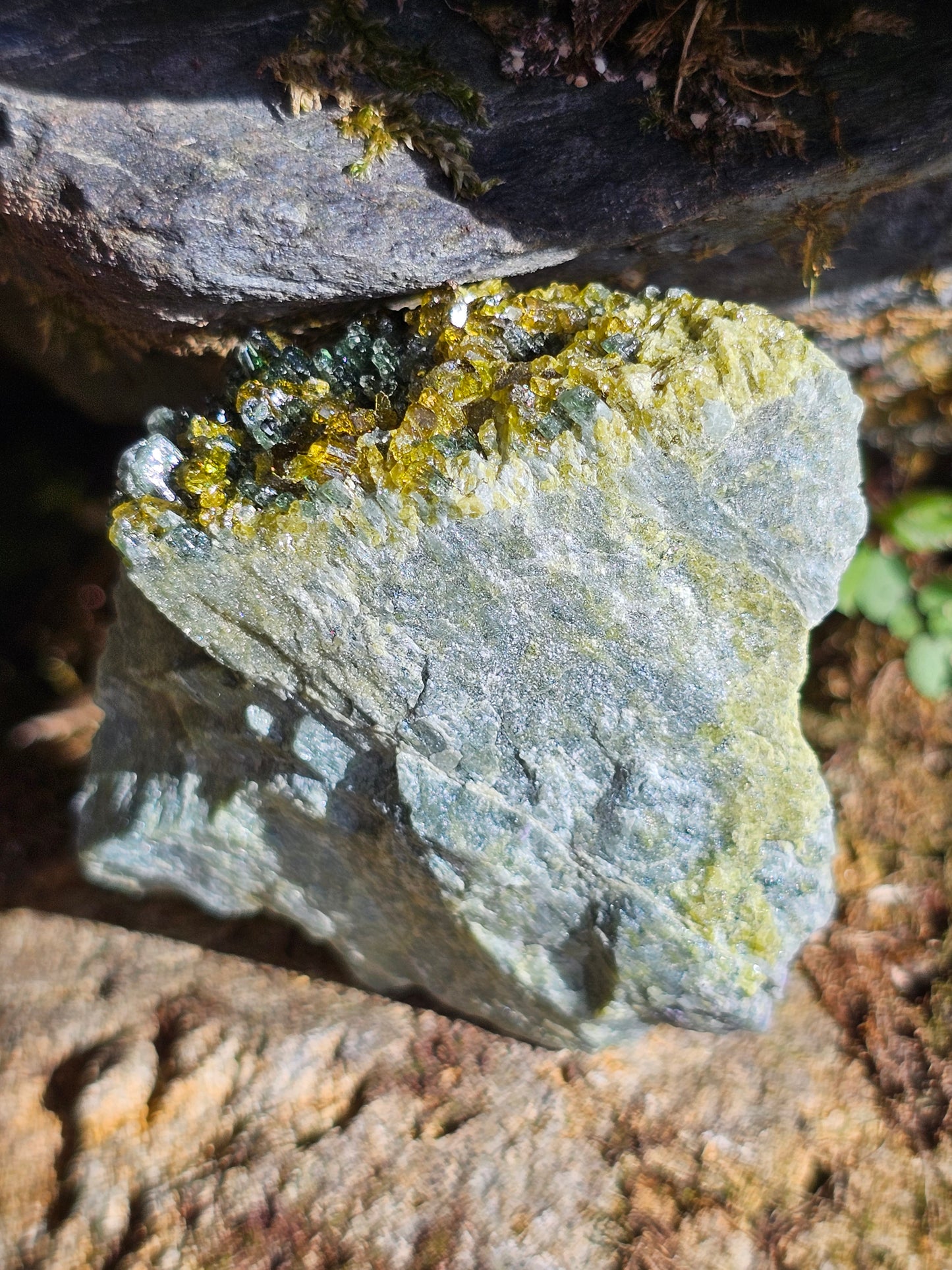 Mélange Grenat, Diopside, Epidote du Pakistan H