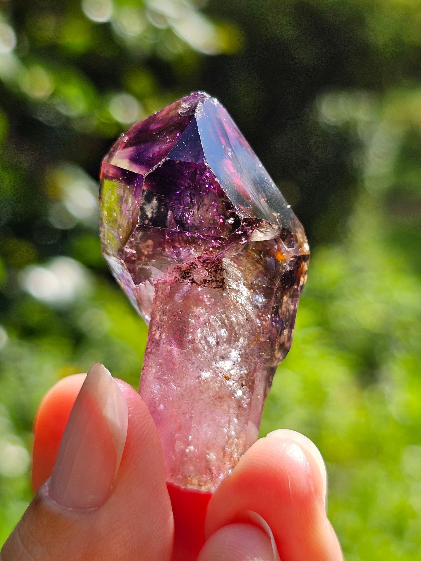 Quartz Shangaan (Améthyste/Quartz fumé/Quartz) B