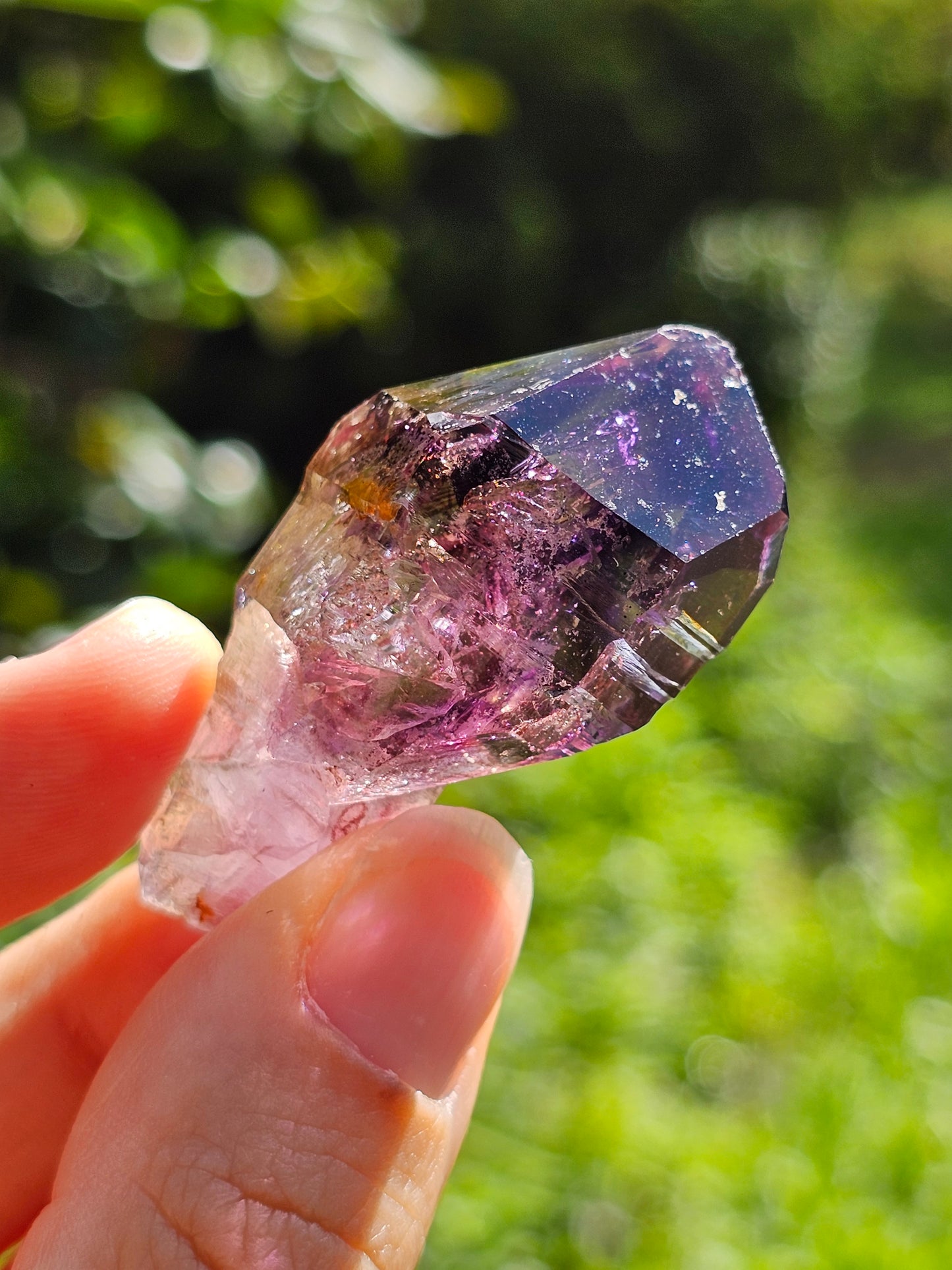 Quartz Shangaan (Améthyste/Quartz fumé/Quartz) B