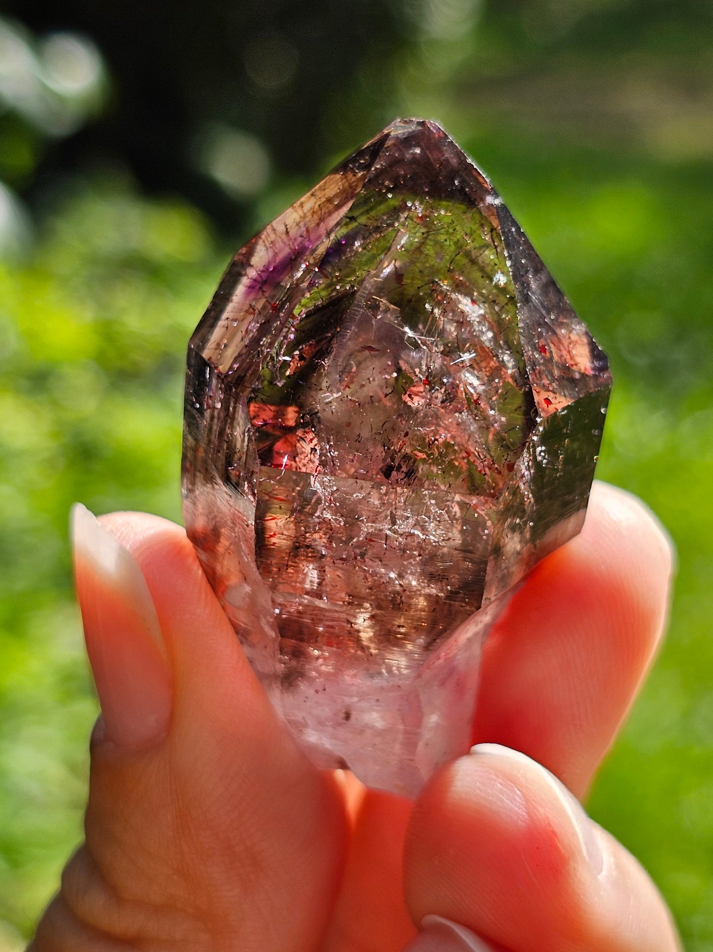 Quartz Shangaan (Améthyste/Quartz fumé/Quartz) D