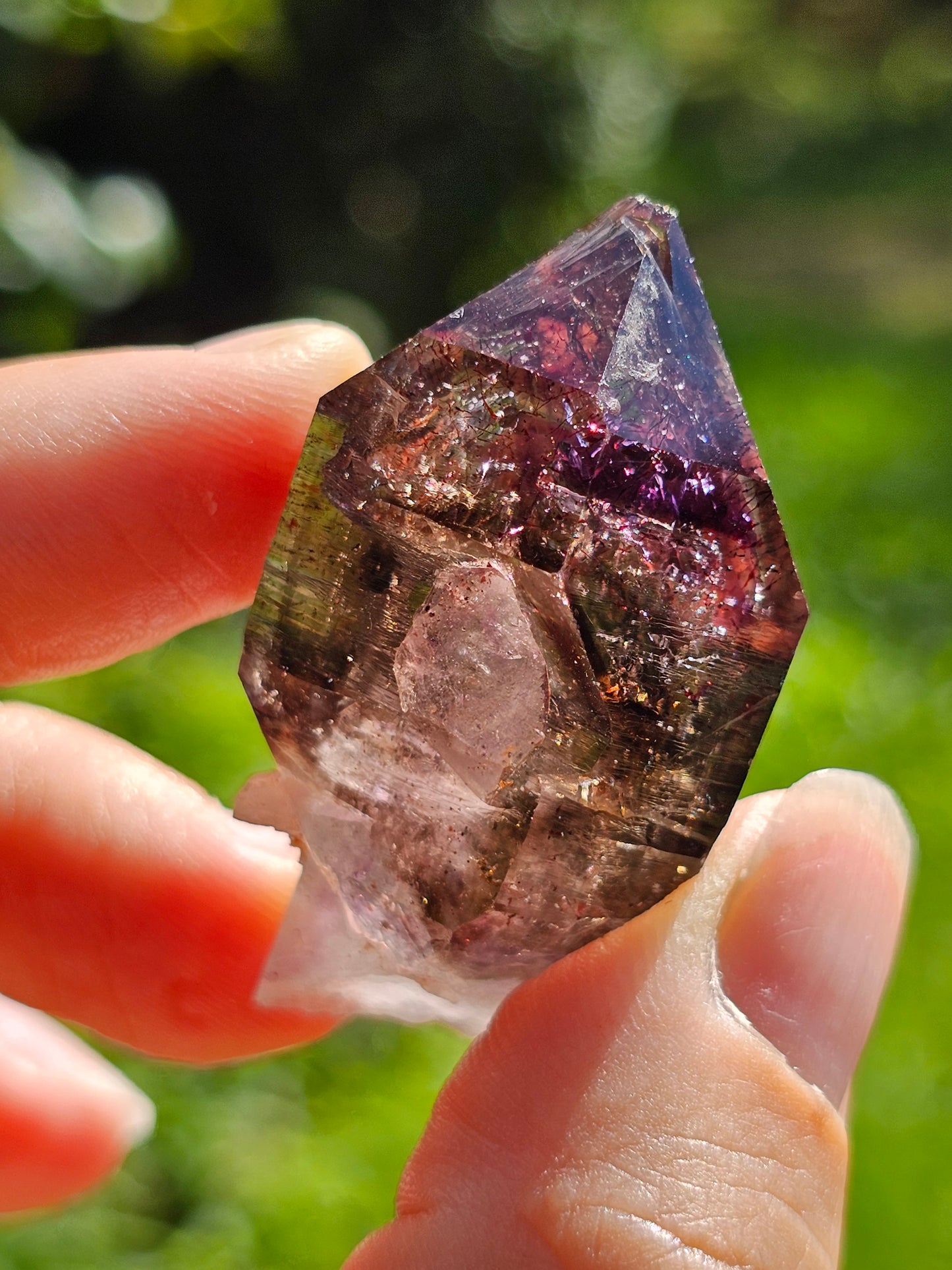 Quartz Shangaan (Améthyste/Quartz fumé/Quartz) D
