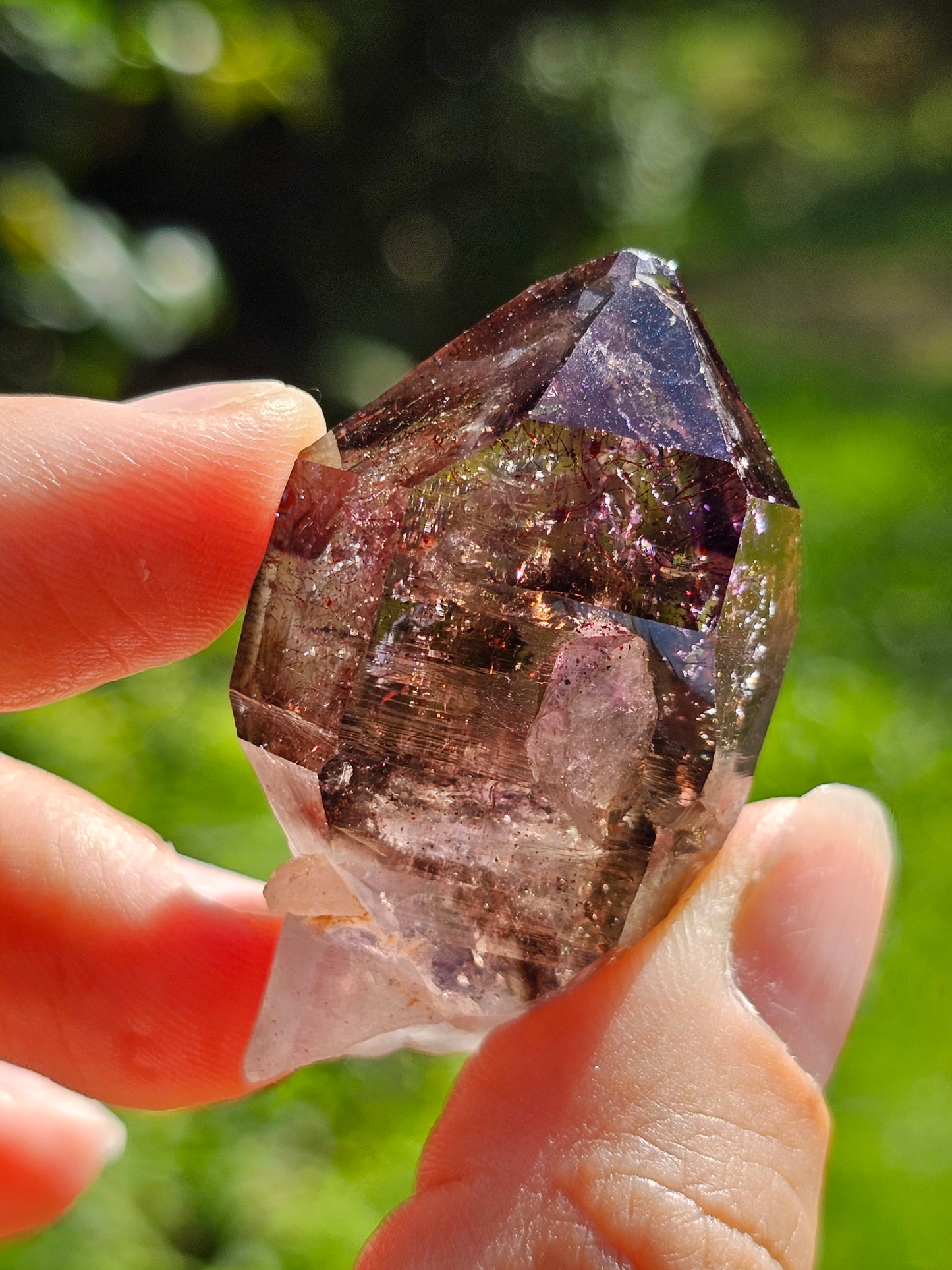 Quartz Shangaan (Améthyste/Quartz fumé/Quartz) D