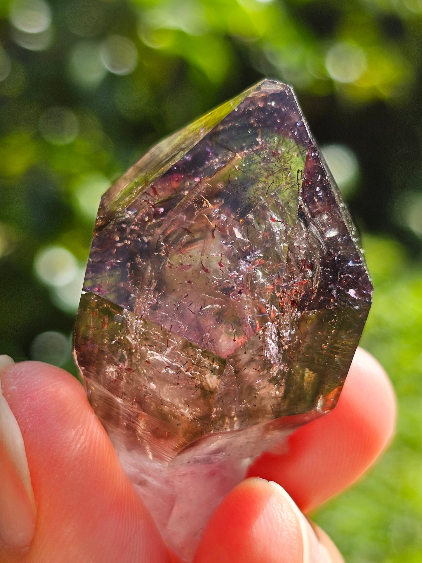 Quartz Shangaan (Améthyste/Quartz fumé/Quartz) D