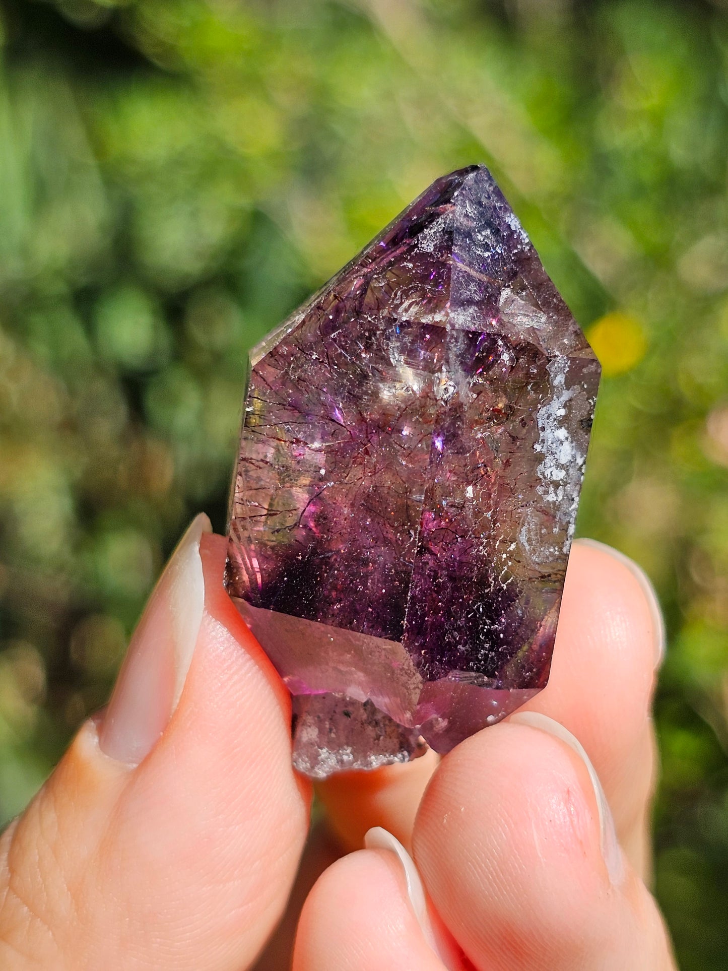 Quartz Shangaan (Améthyste/Quartz fumé/Quartz) E