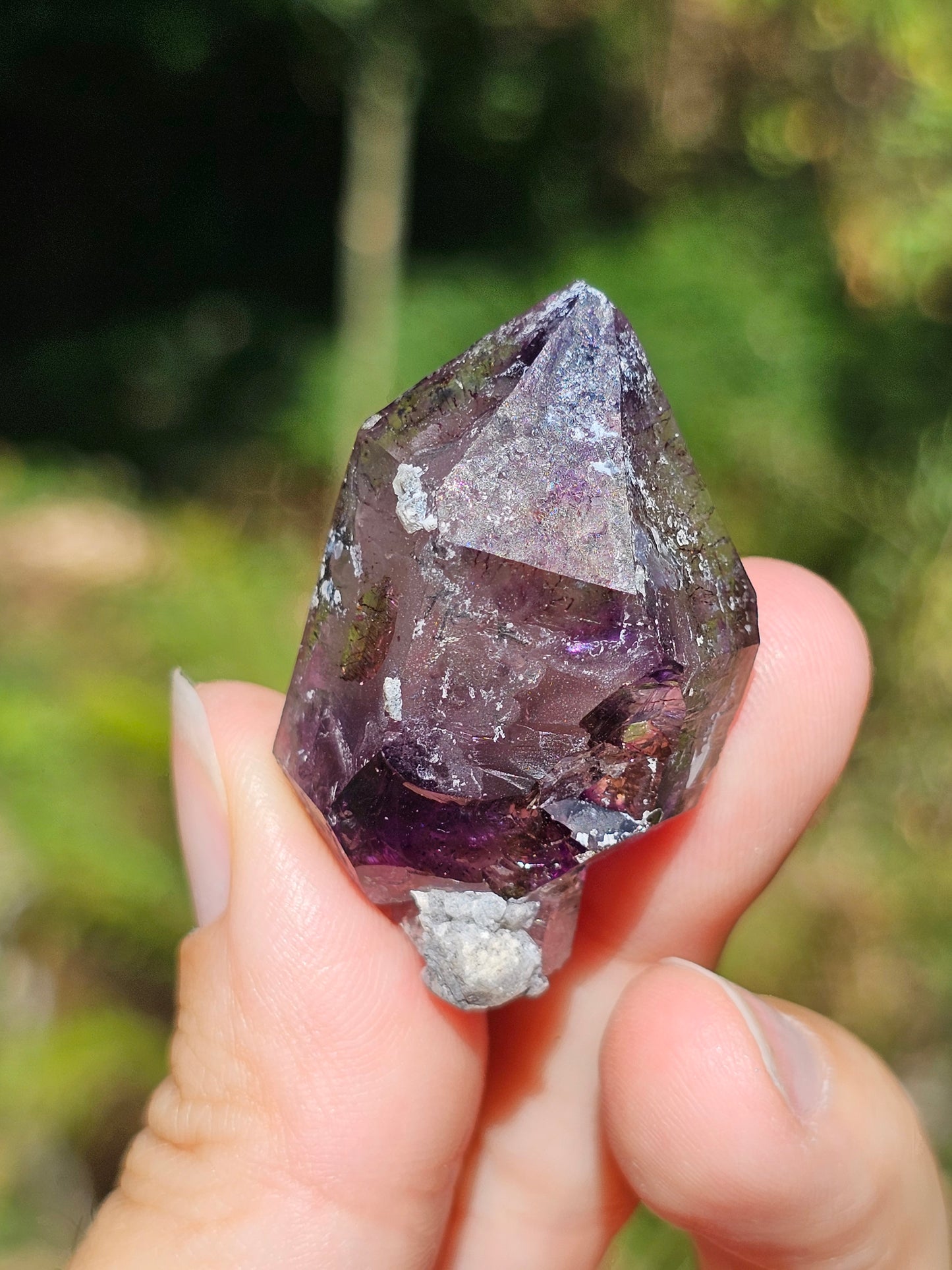 Quartz Shangaan (Améthyste/Quartz fumé/Quartz) E