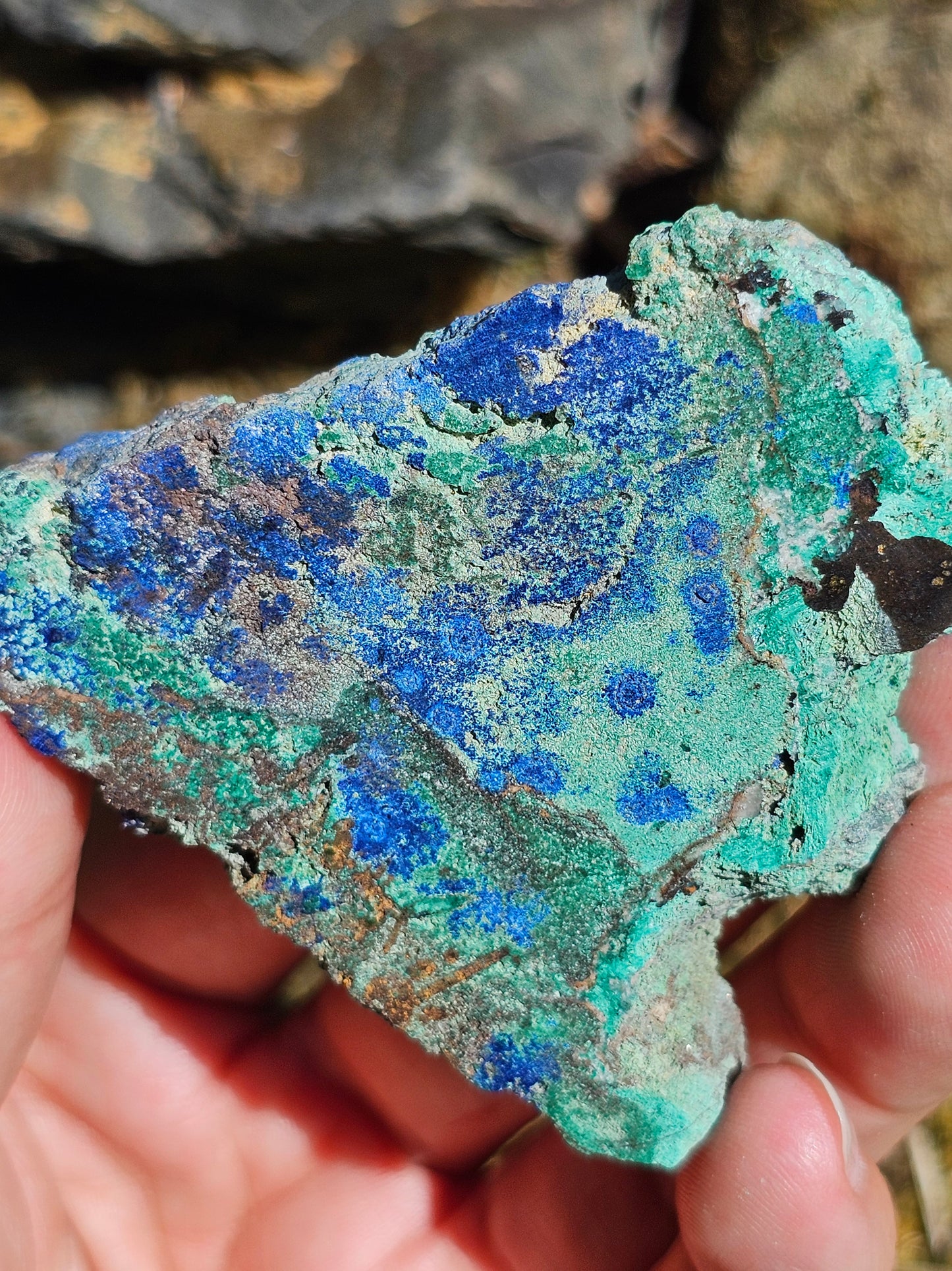 Tranche Azurite Malachite AM3