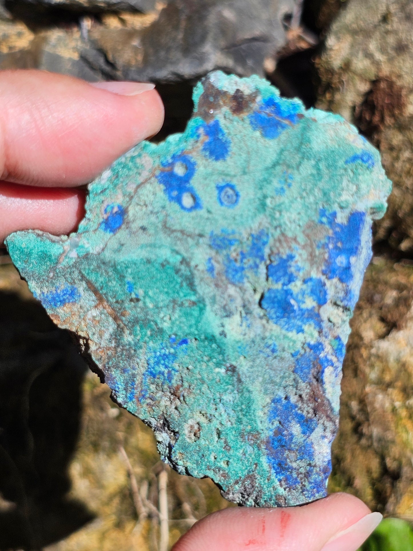 Tranche Azurite Malachite AM3
