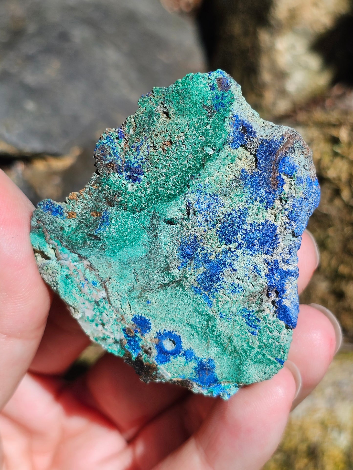 Tranche Azurite Malachite AM1