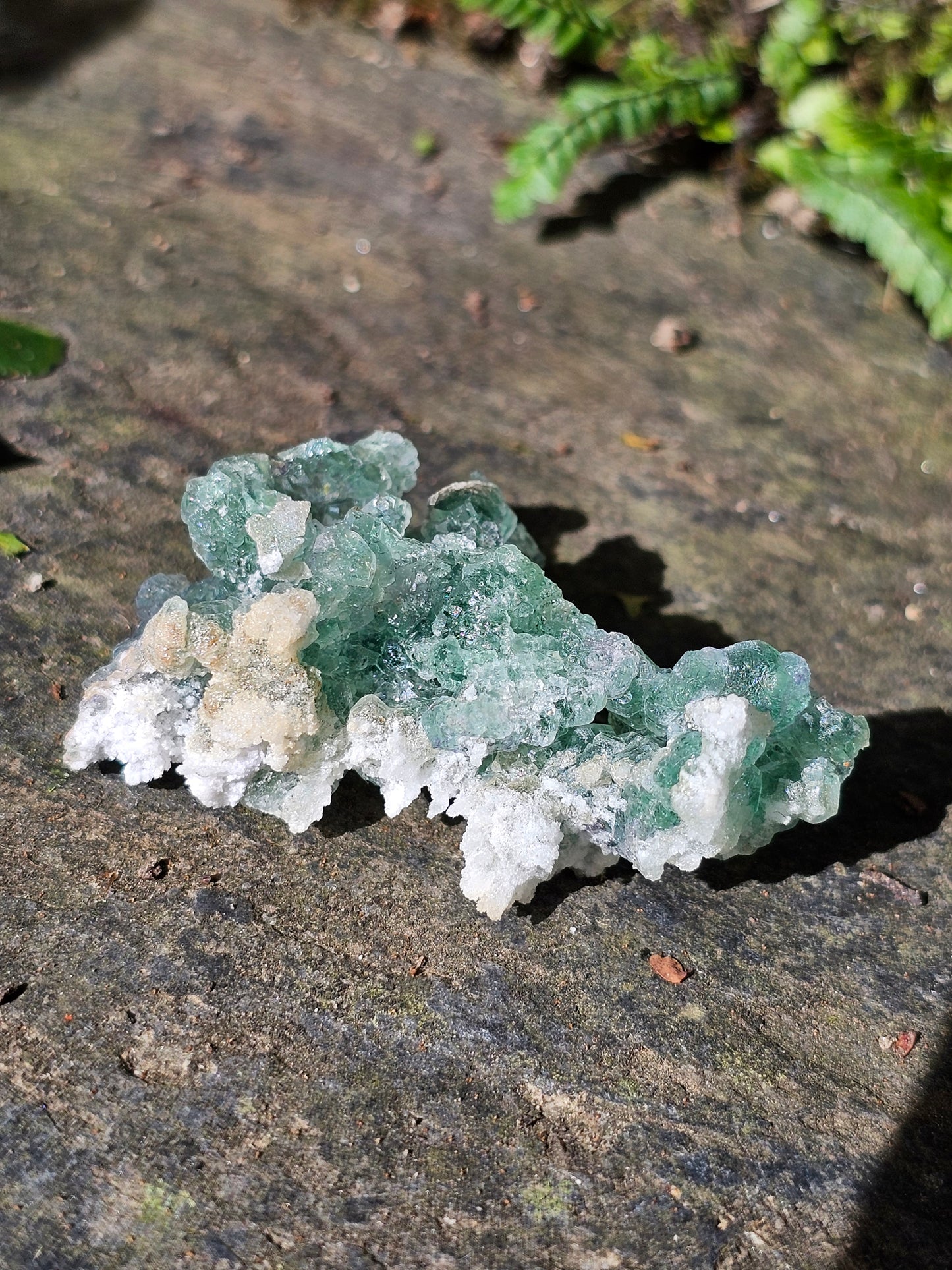 Fluorite verte brute d'Erongo