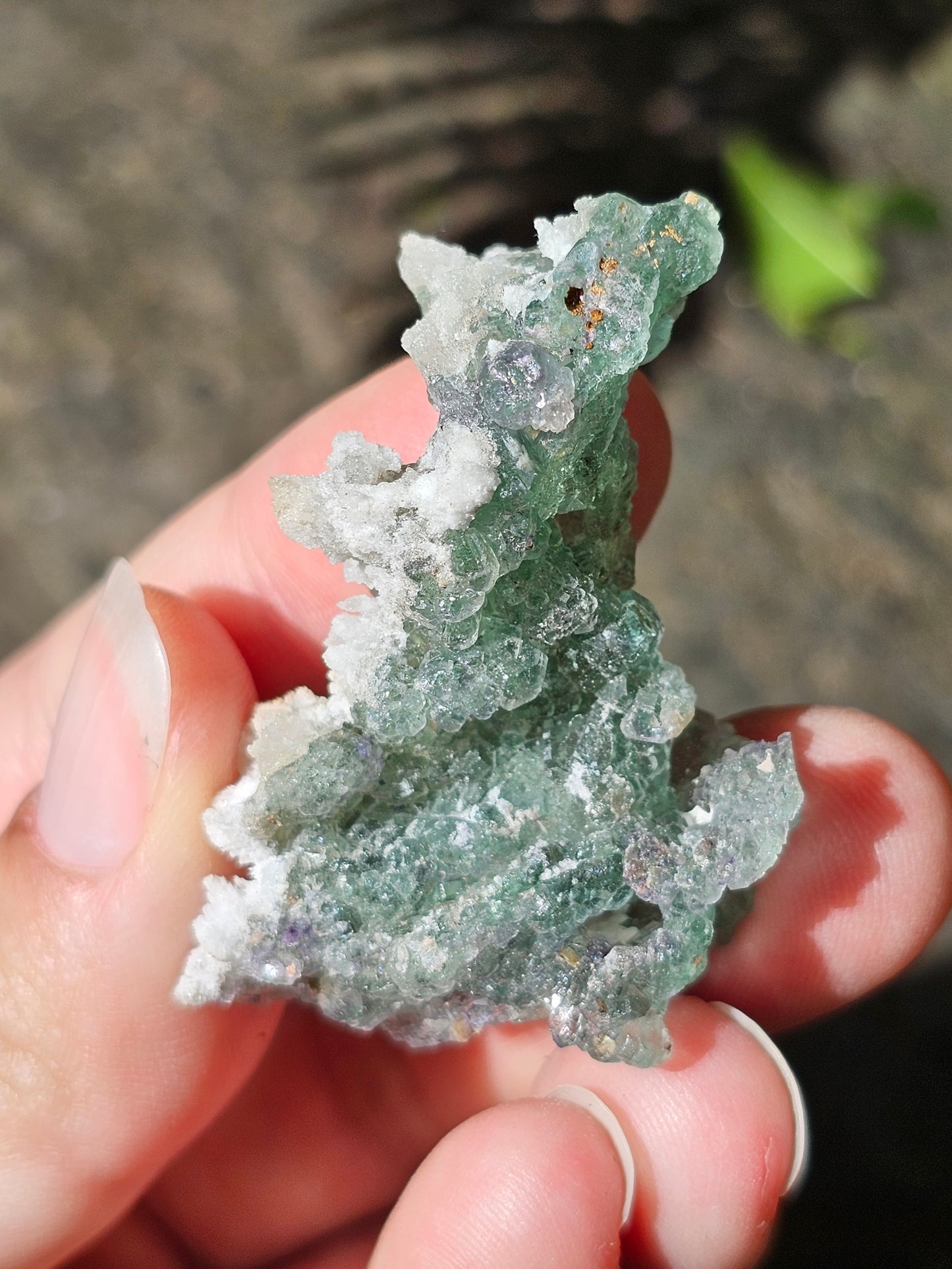 Fluorite verte brute d'Erongo