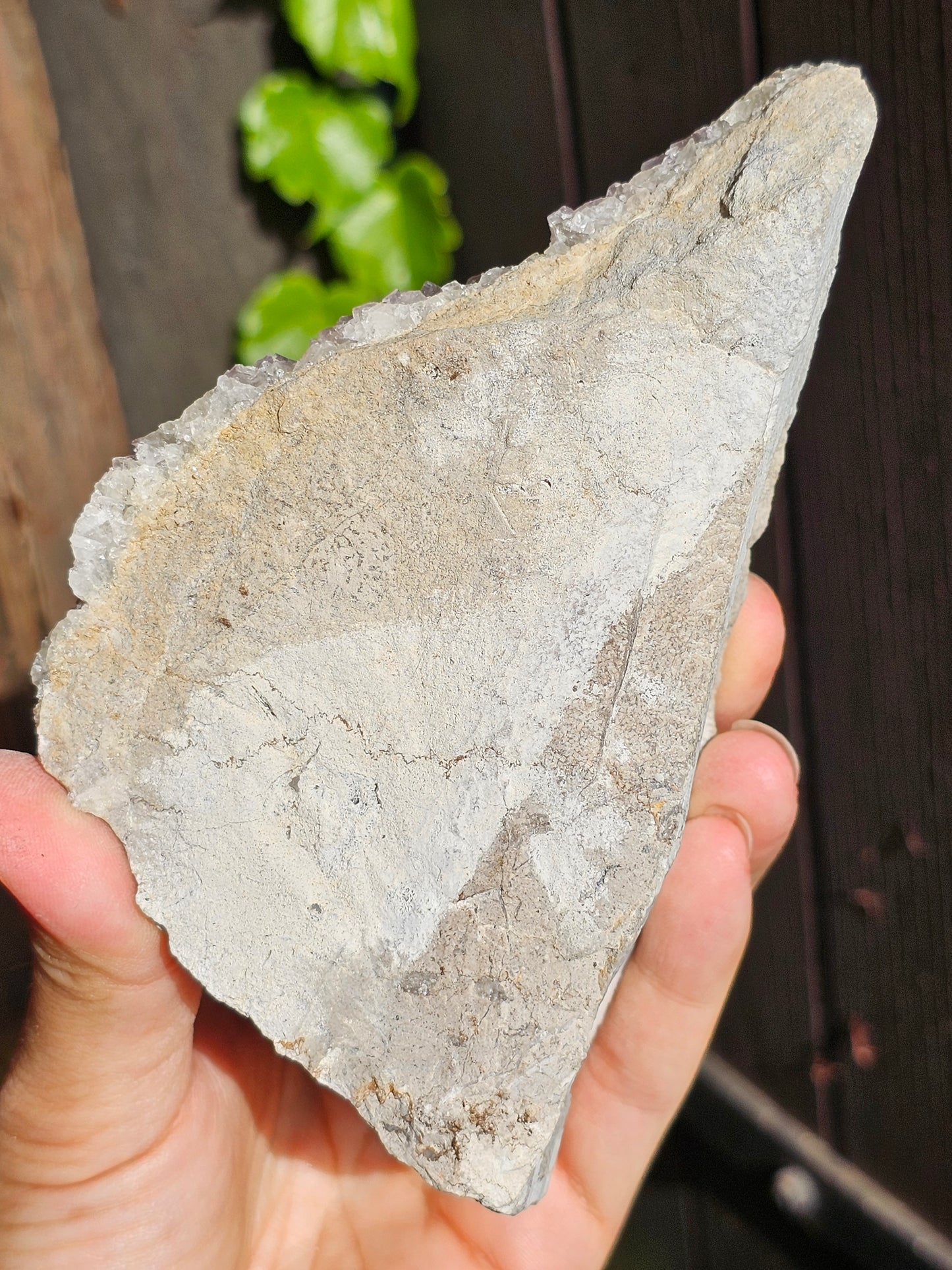 Grosse Fluorite française violette claire