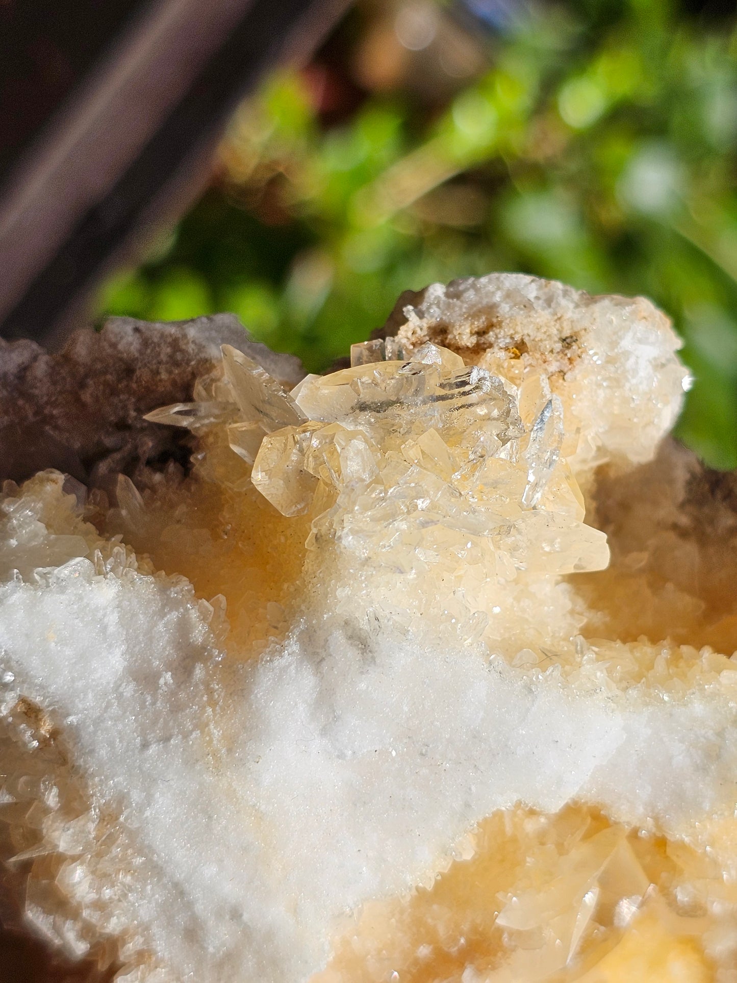 Beau Gyspe sur Aragonite