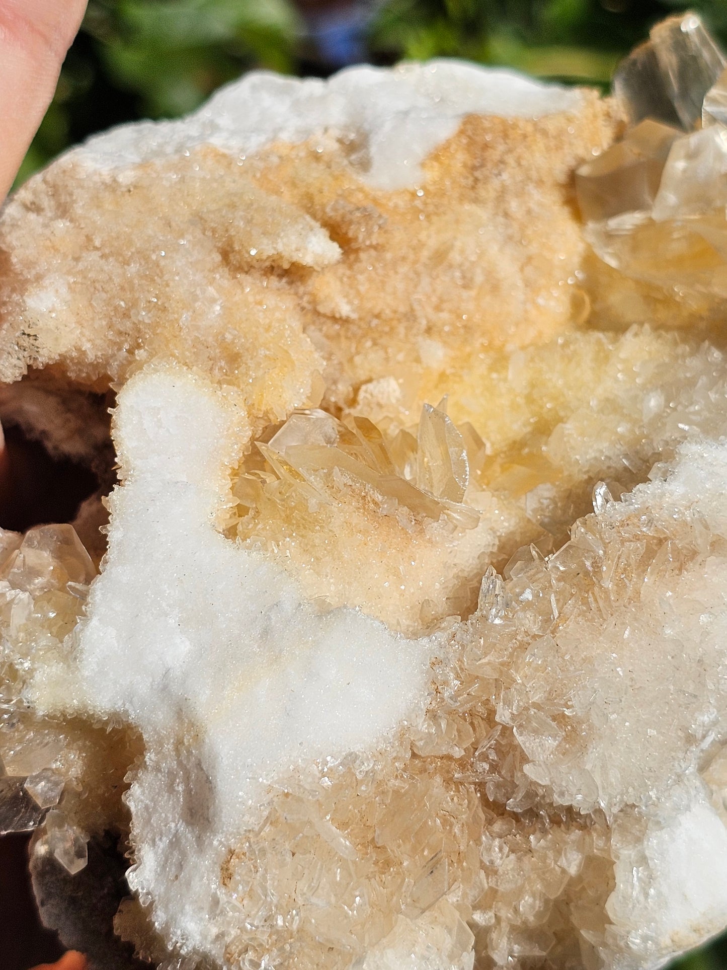 Beau Gyspe sur Aragonite
