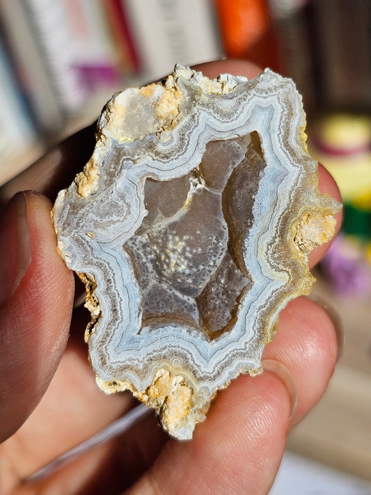 Géode de Calcédoine française C