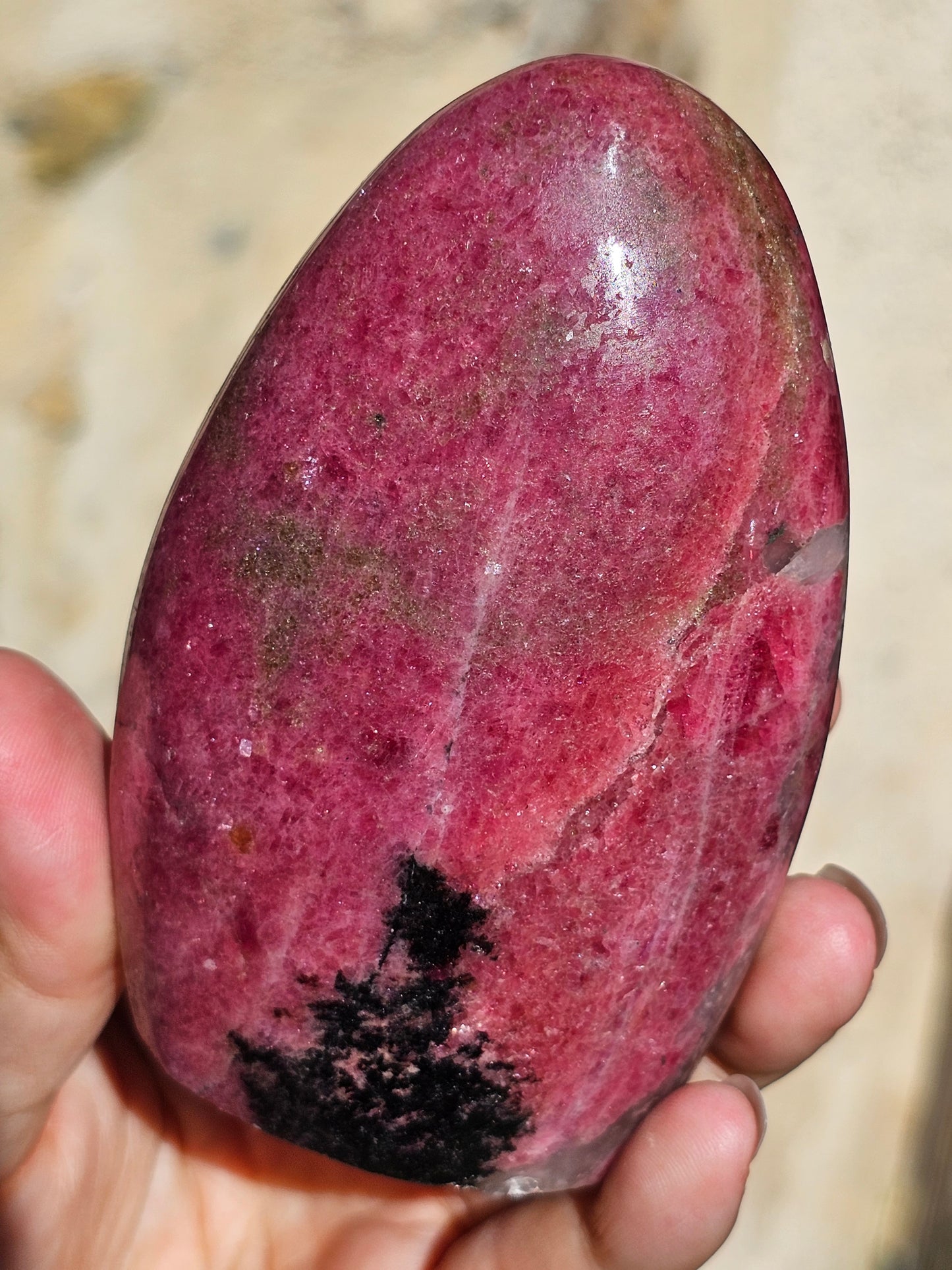 Forme libre Rhodonite RH2