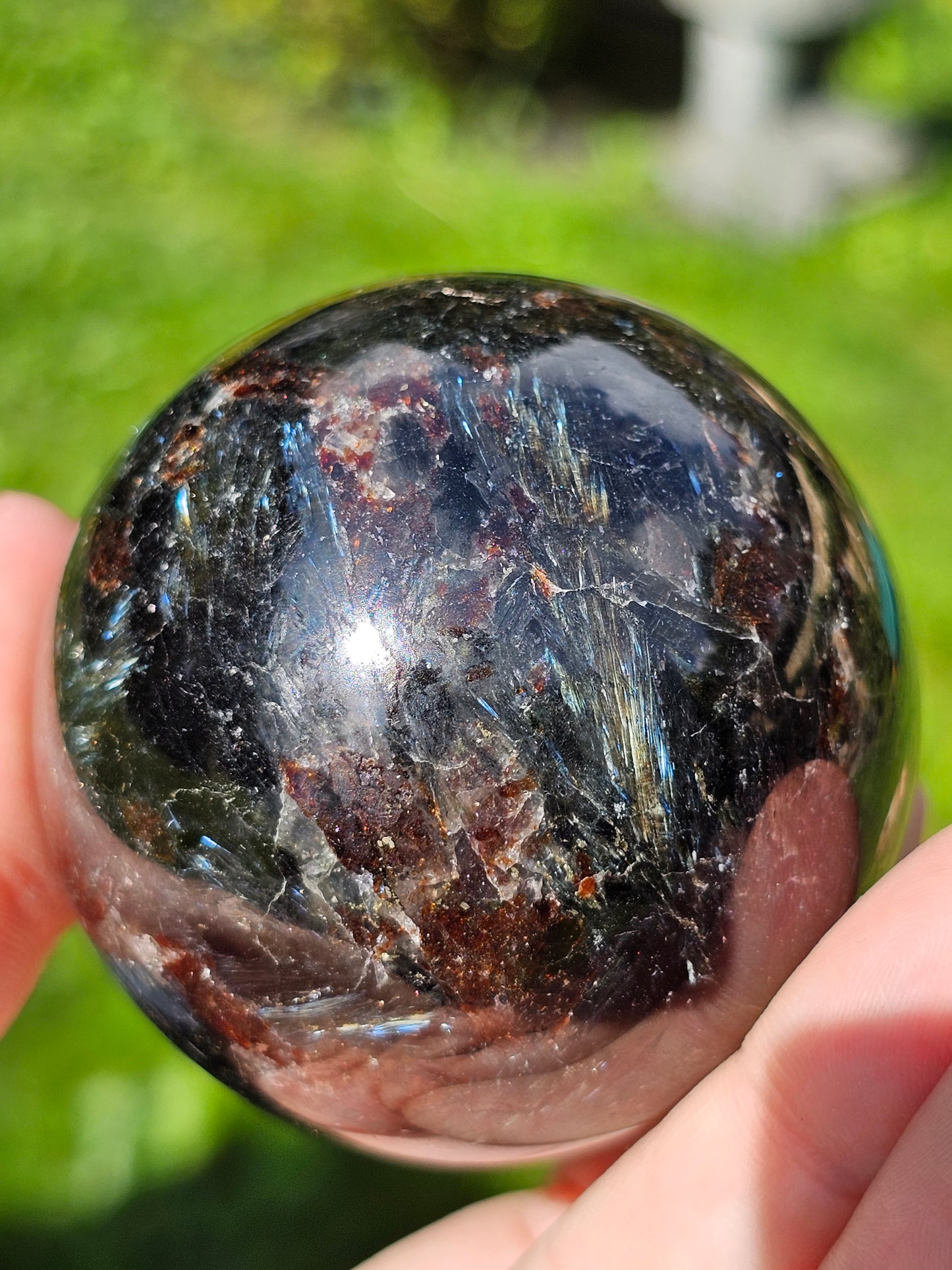 Sphère Arfvedsonite O2
