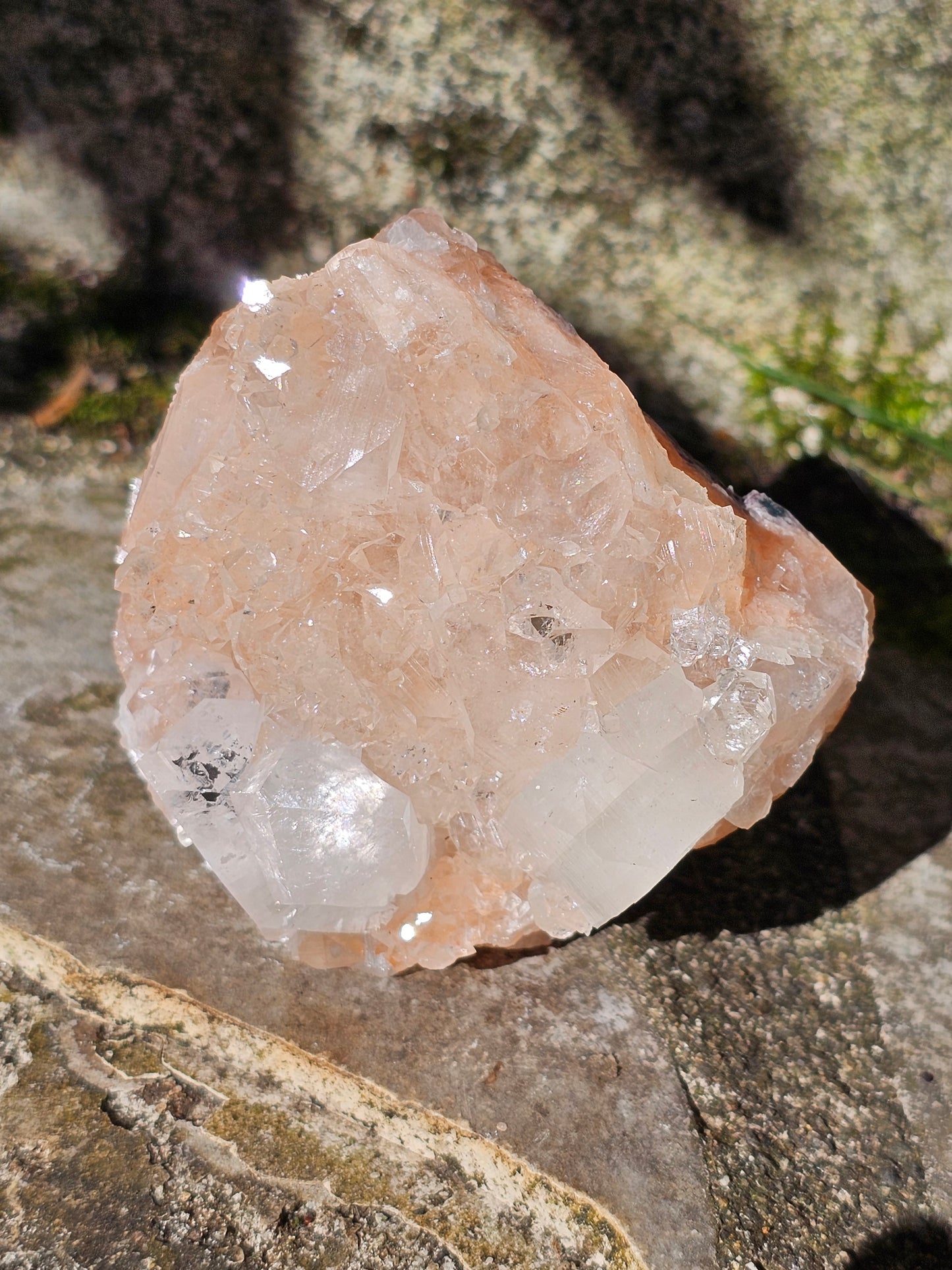 Apophyllite et stilbite H
