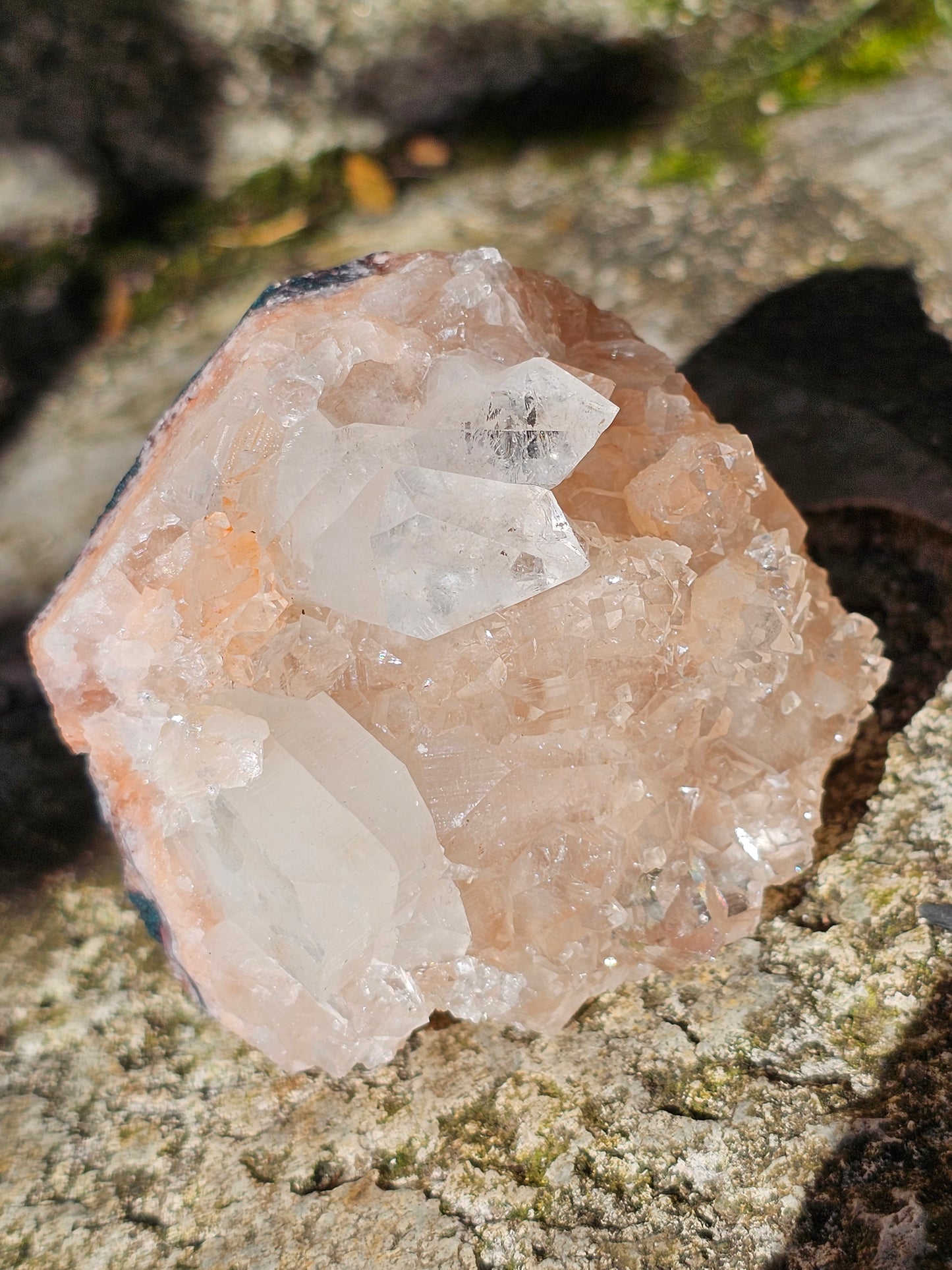 Apophyllite et stilbite H