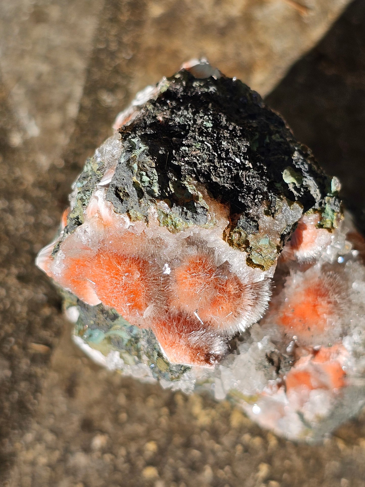 Thomsonite et Mésolite n°2