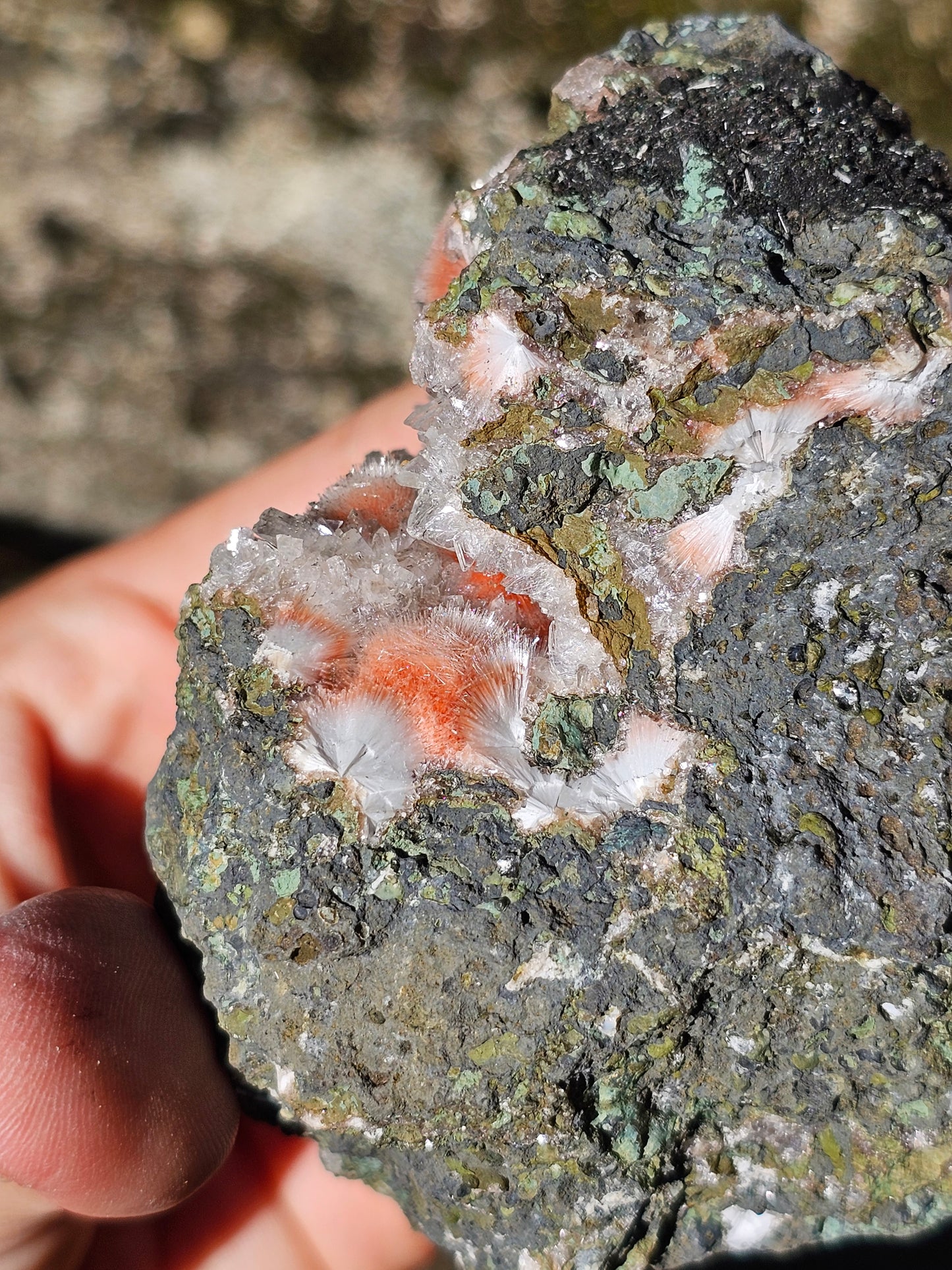 Thomsonite et Mésolite n°2