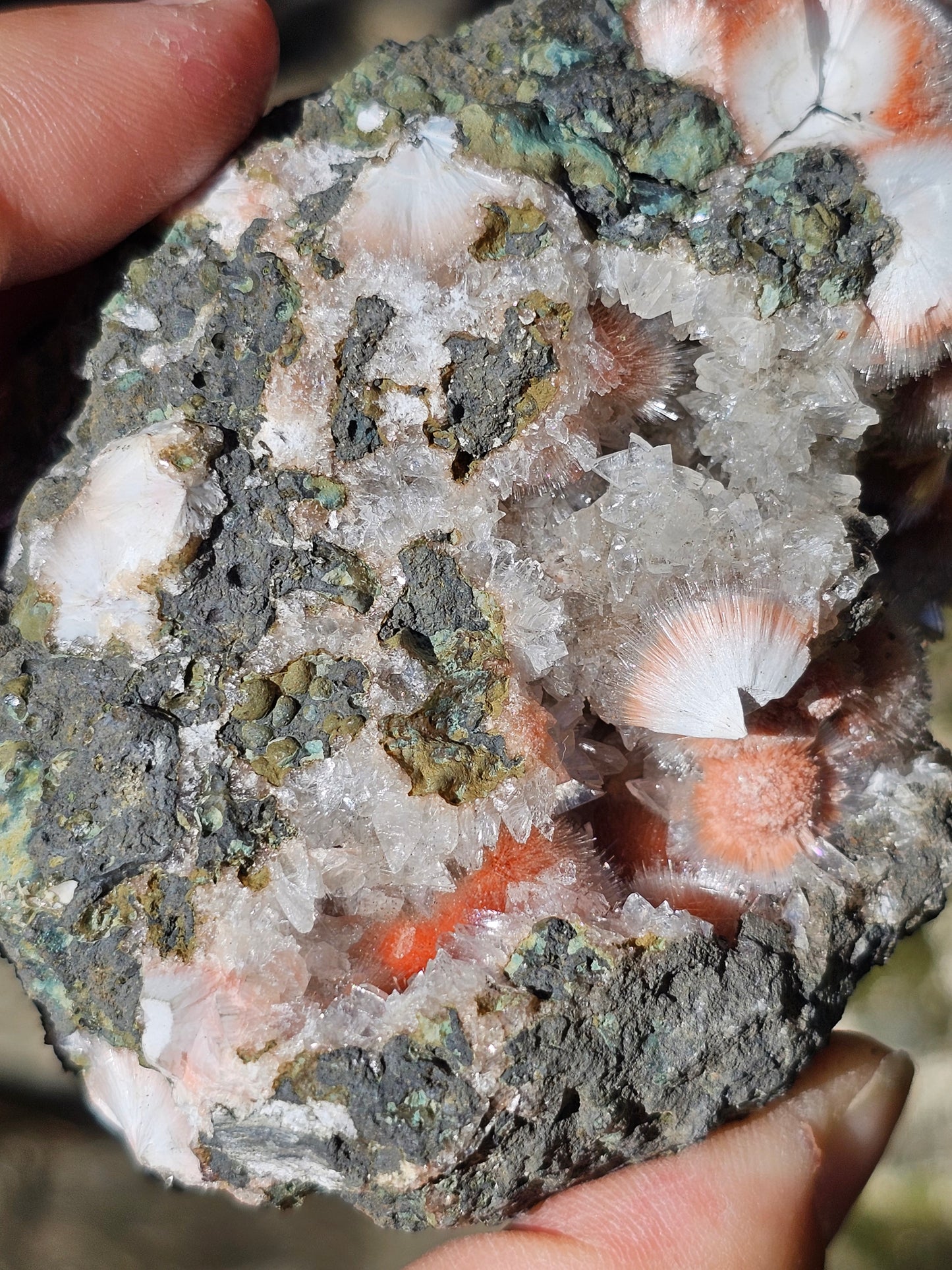Thomsonite et Mésolite n°2