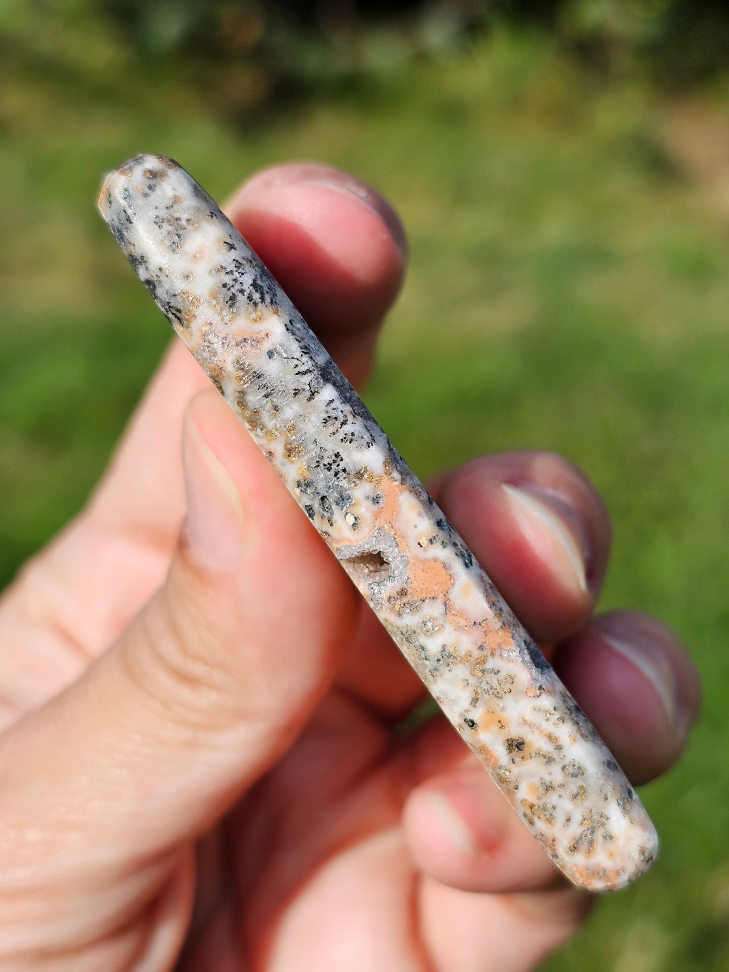 Jaspe et dendrites de manganèse n°6