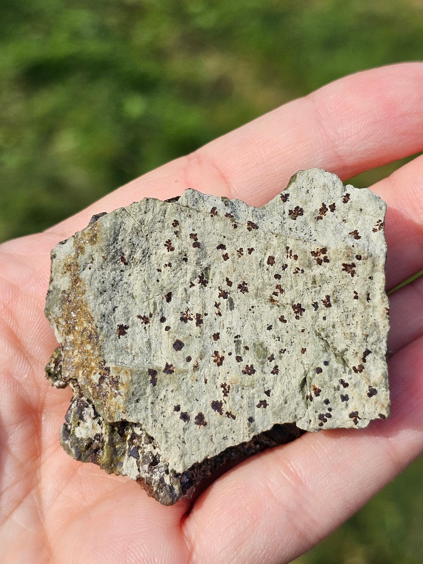Epidote et chlinochlorite (séraphinite)