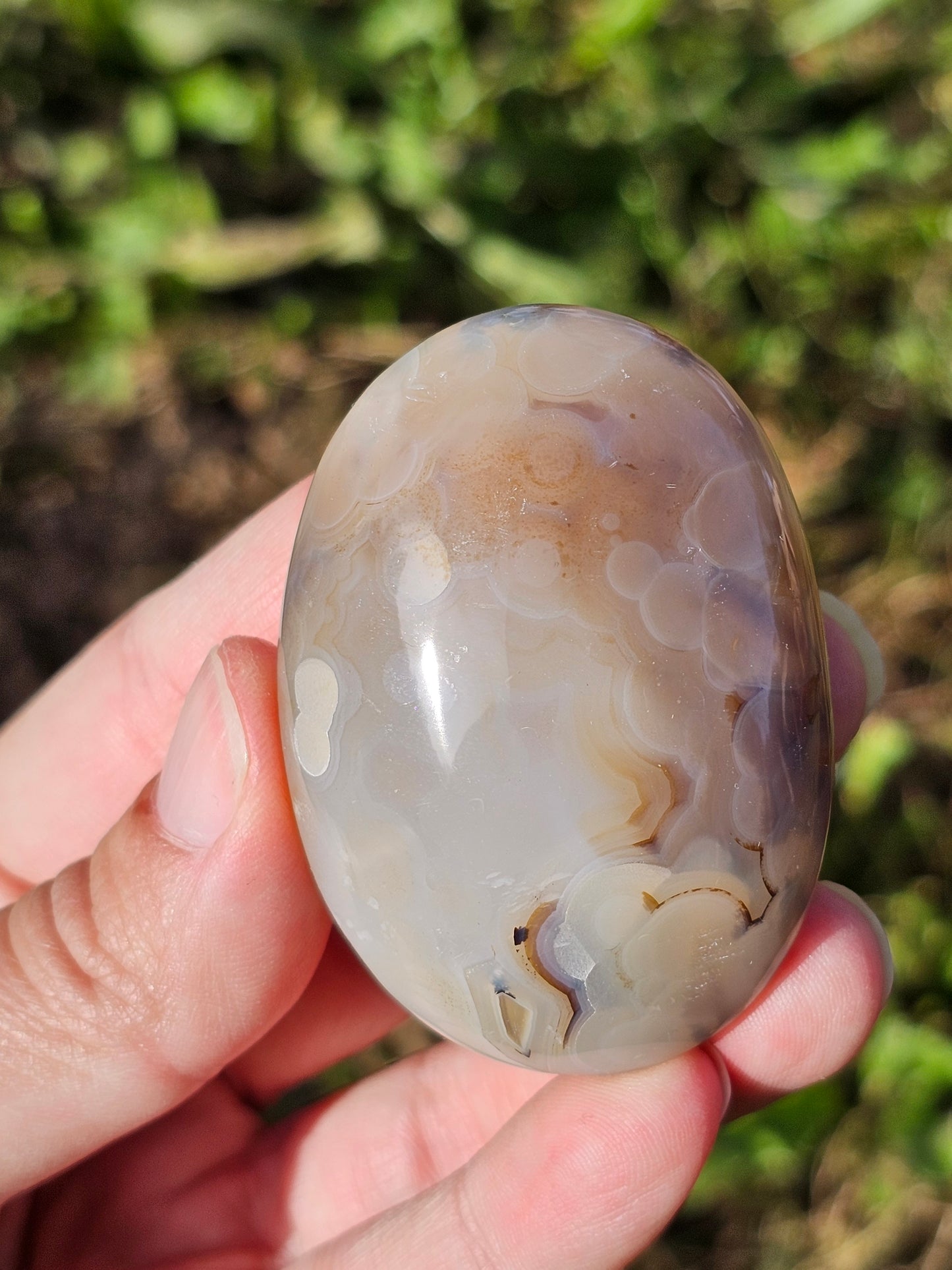 Galet Agate dendritique ( à choisir)
