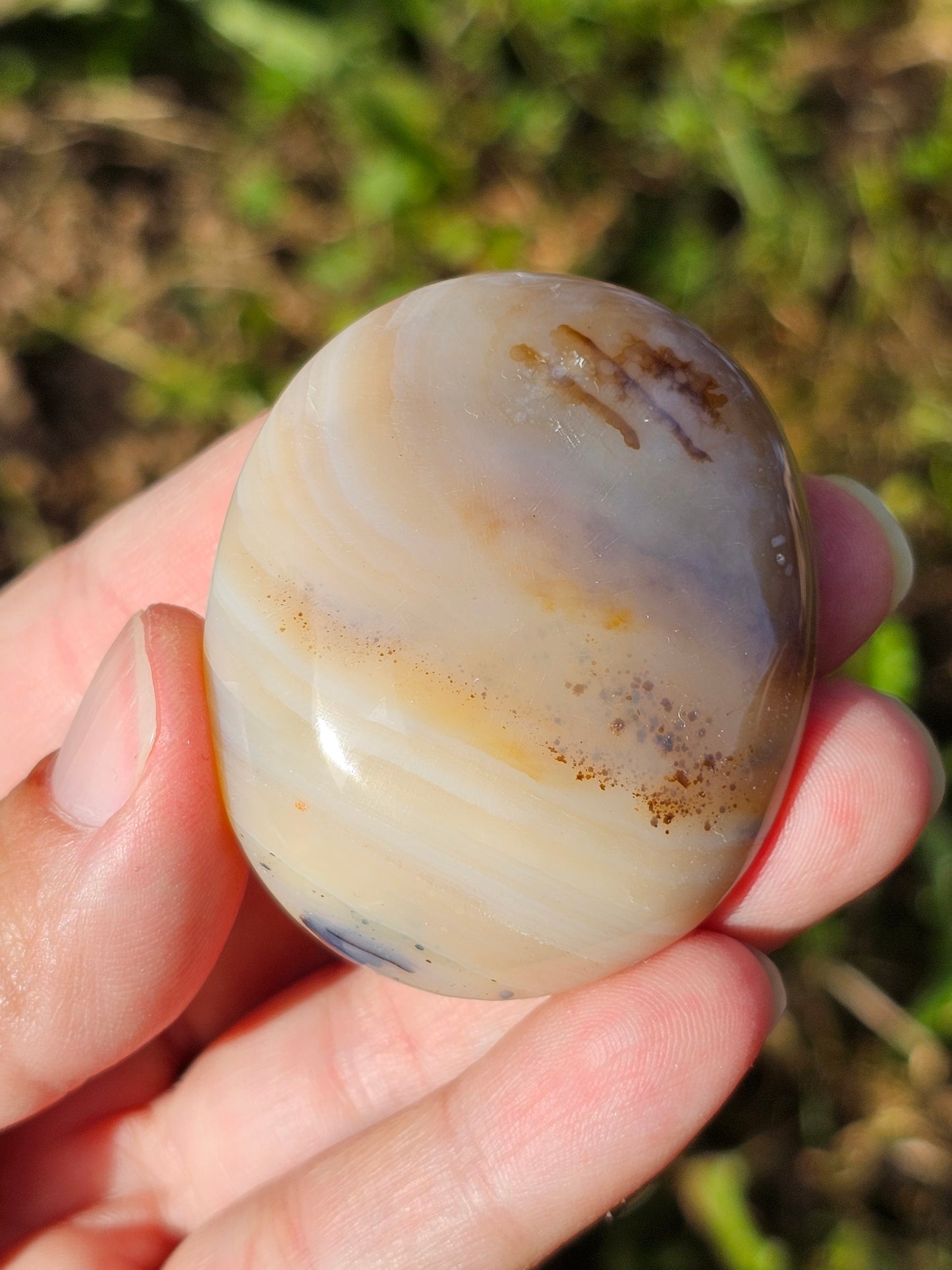 Galet Agate dendritique ( à choisir)